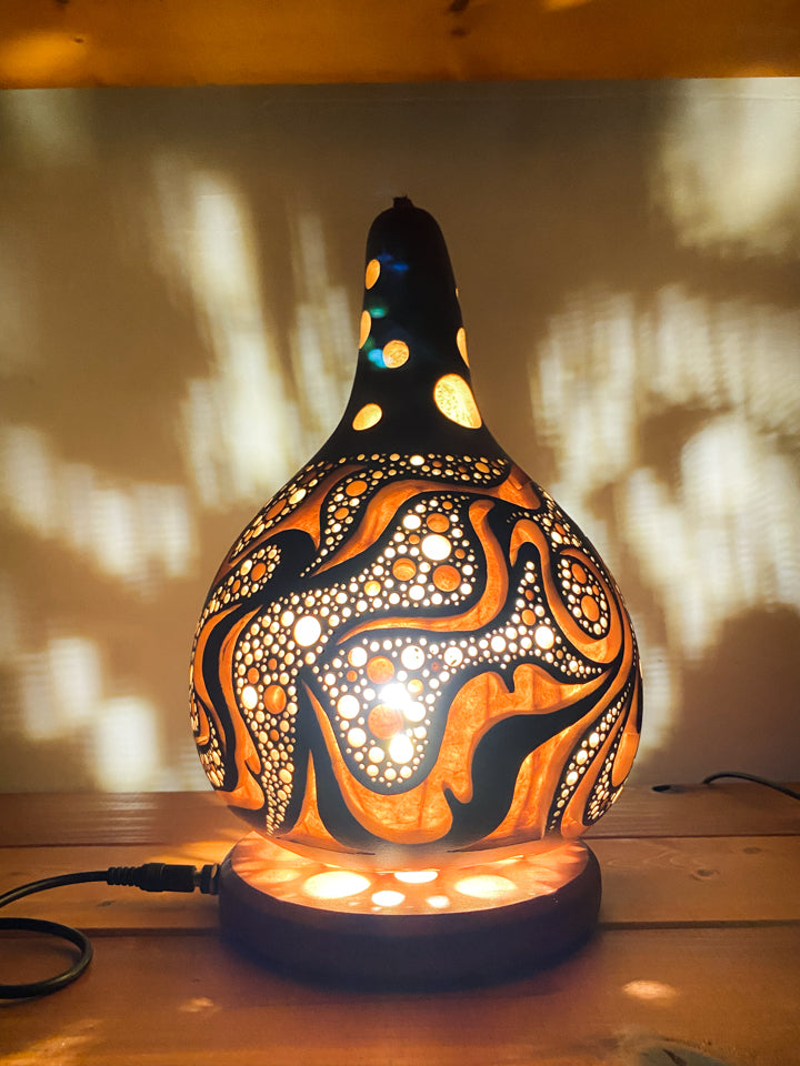 Gourd lamp ひょうたんランプ #240727