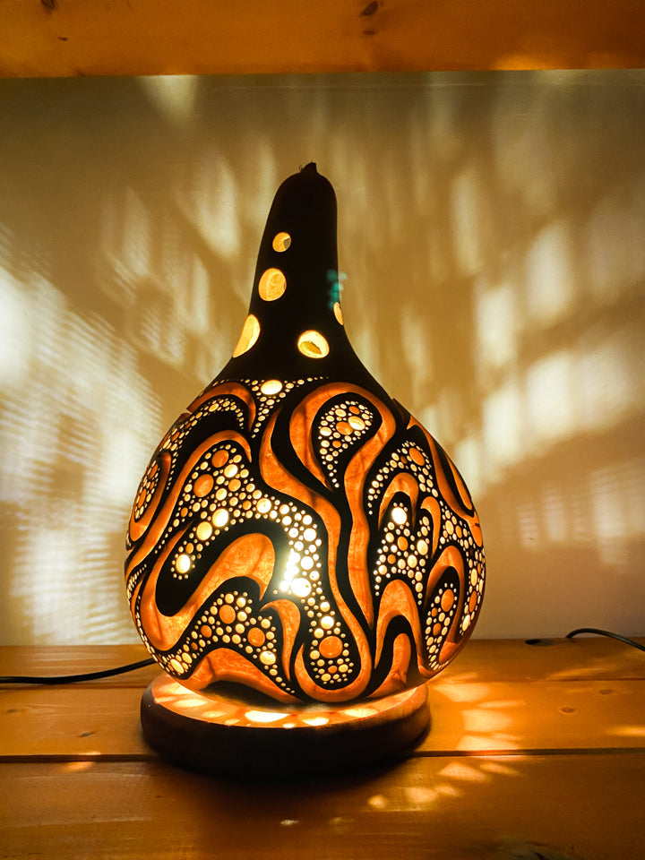 Gourd lamp ひょうたんランプ #240727