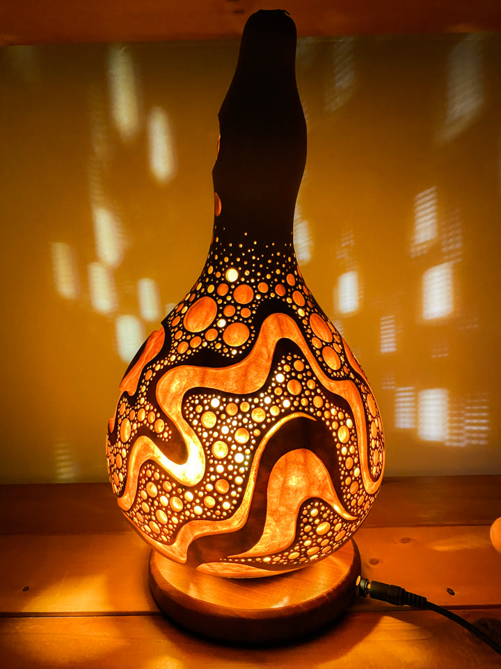 Gourd lamp ひょうたんランプ #240726