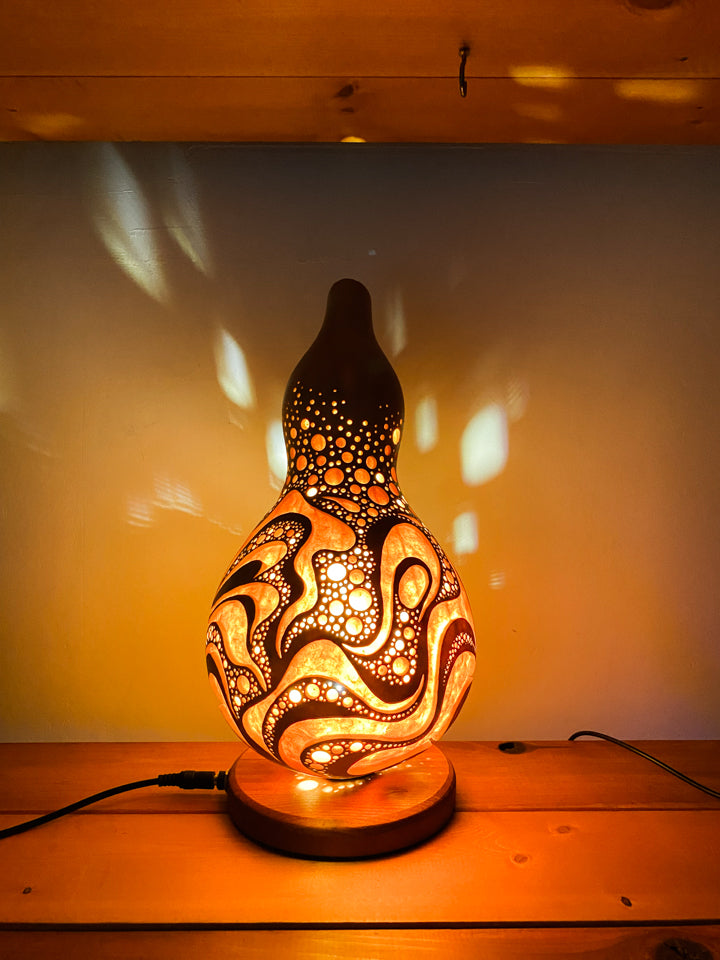 Gourd lamp ひょうたんランプ #240725