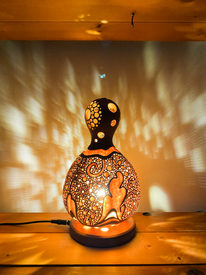 Gourd lamp ひょうたんランプ #240722