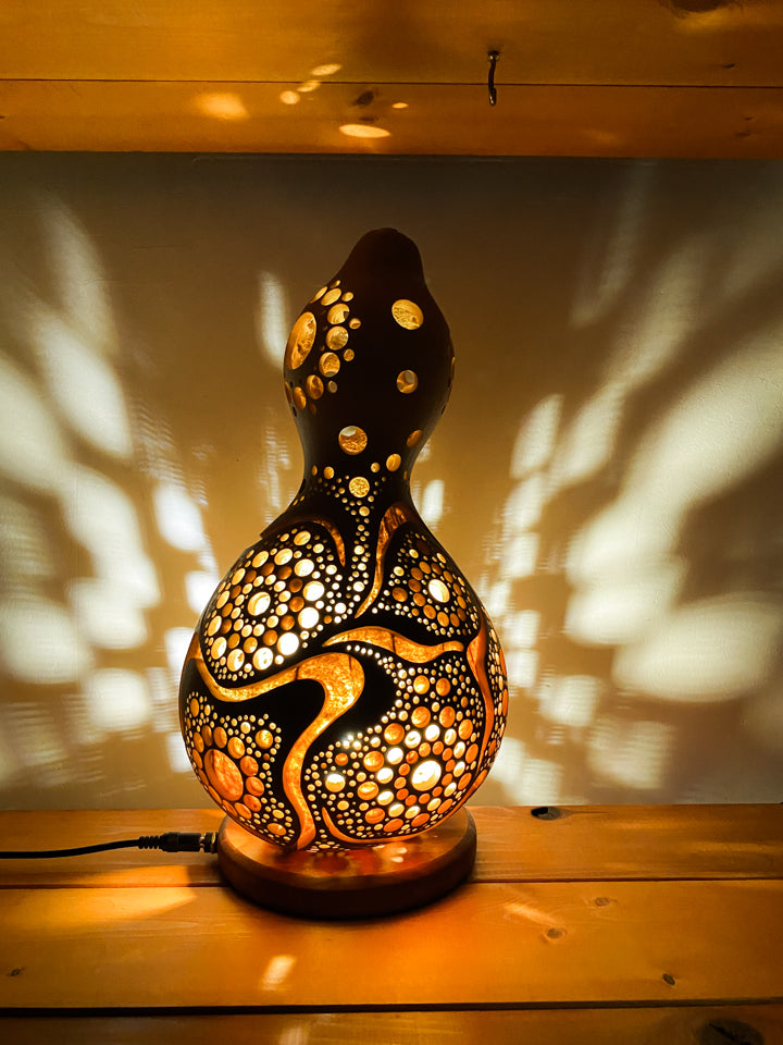 Gourd lamp ひょうたんランプ #240718