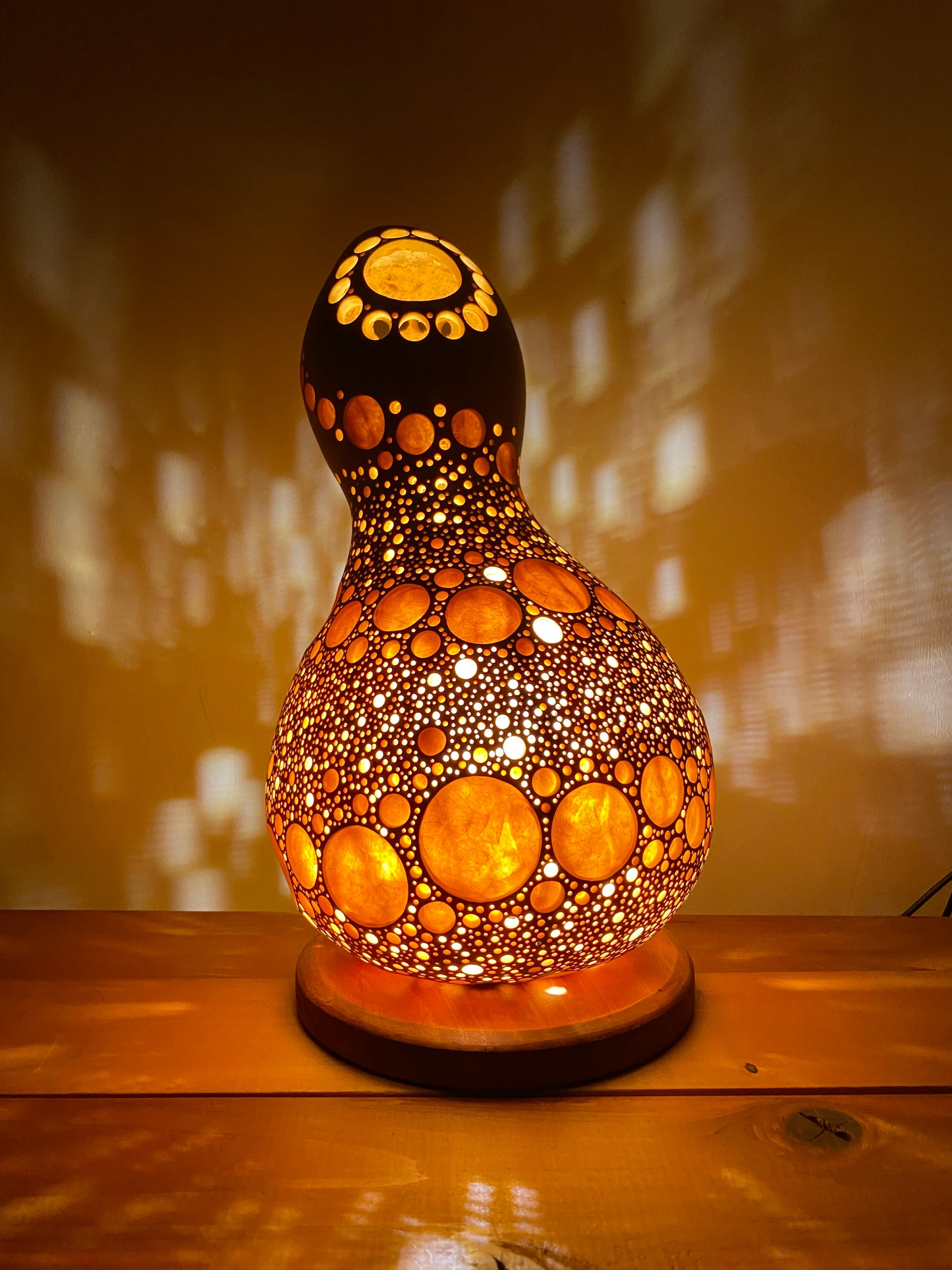 #241102 Gourd lamp ひょうたんランプ