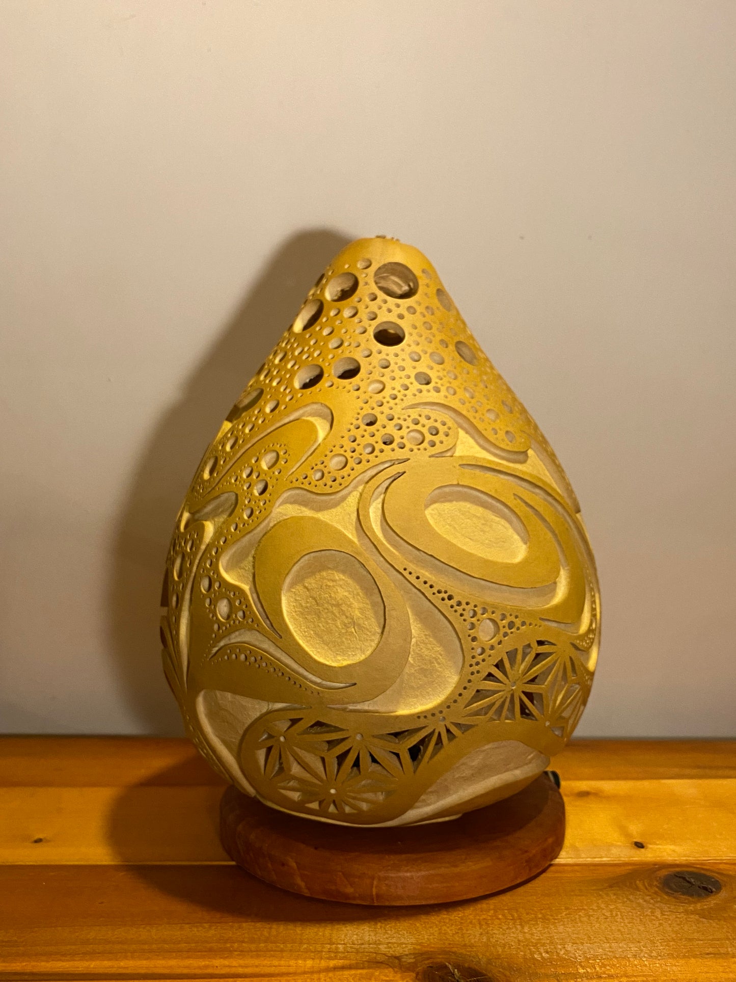 #241103 Gourd lamp ひょうたんランプ