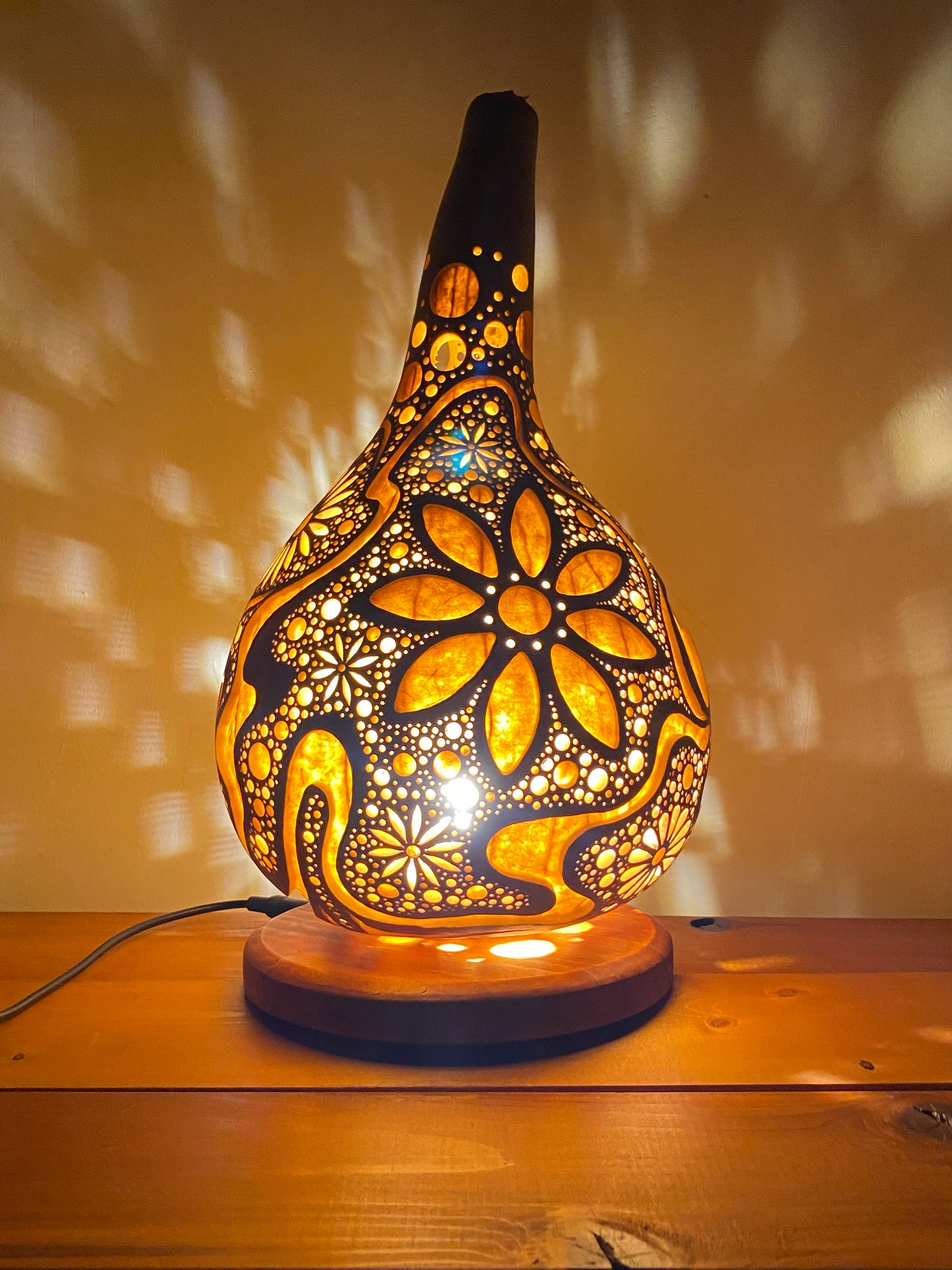 #241107 Gourd lamp ひょうたんランプ