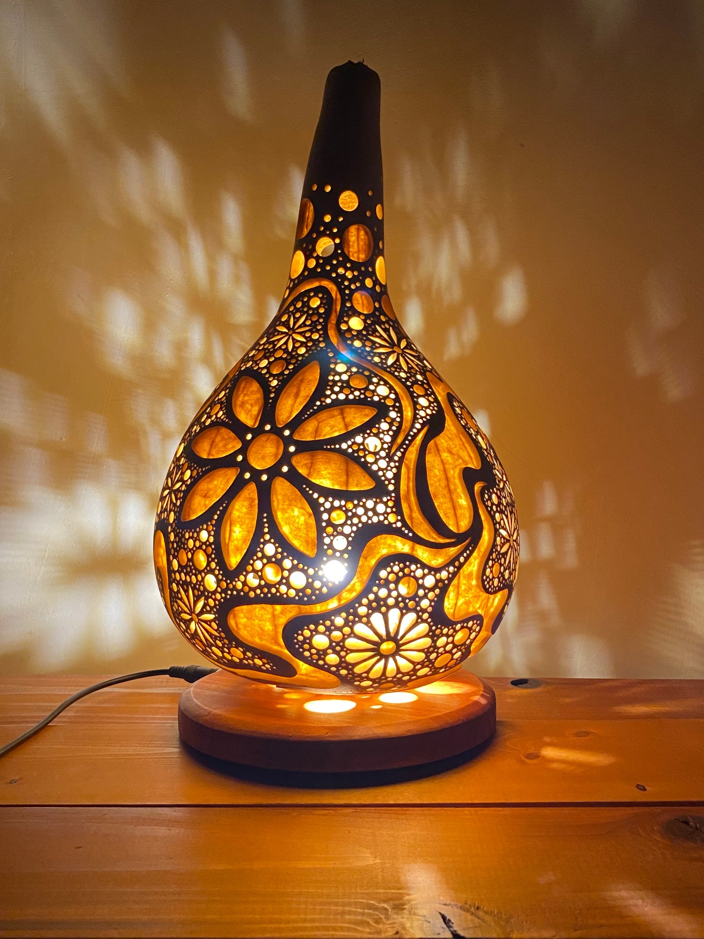 #241107 Gourd lamp ひょうたんランプ