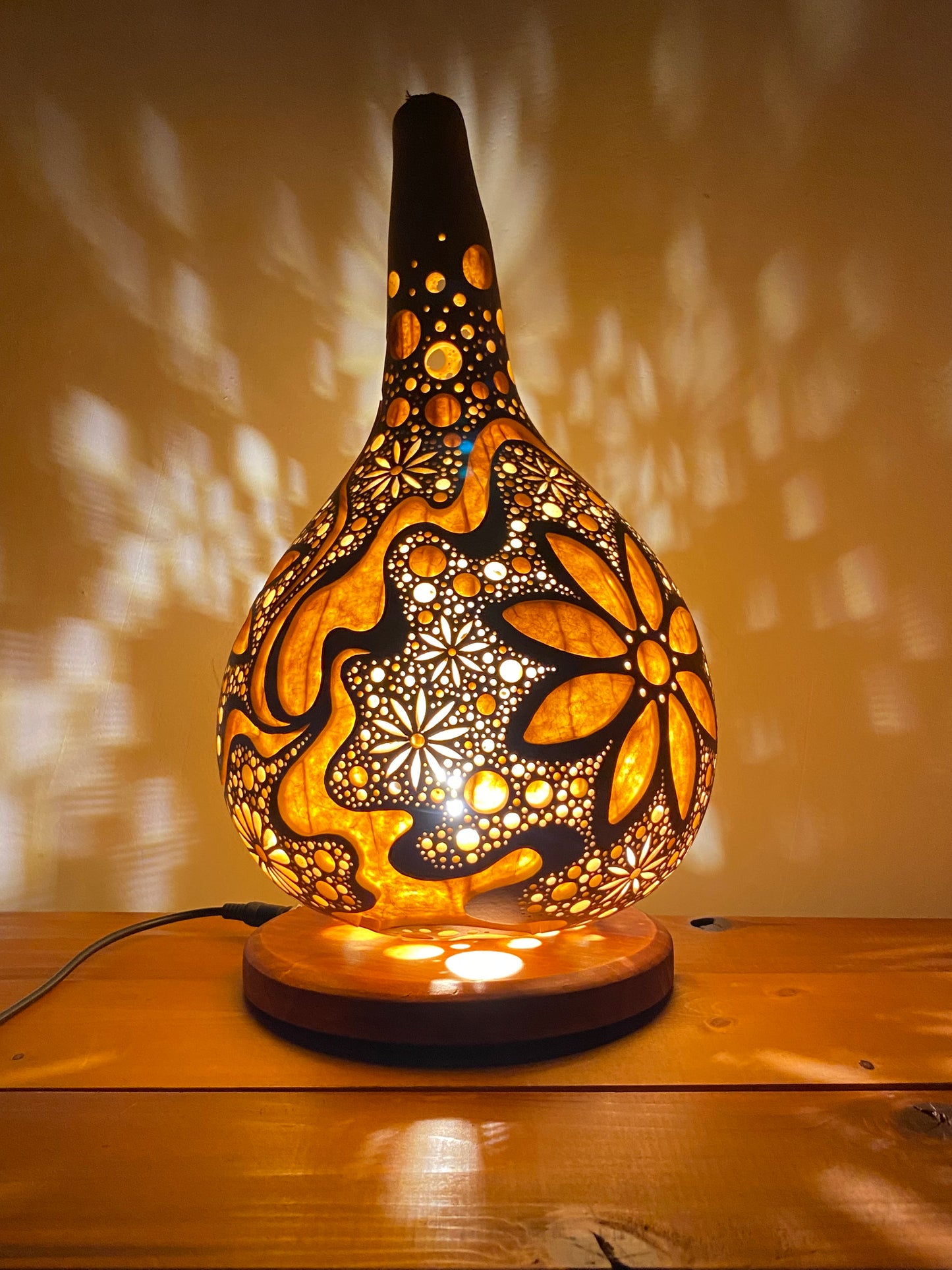 #241107 Gourd lamp ひょうたんランプ