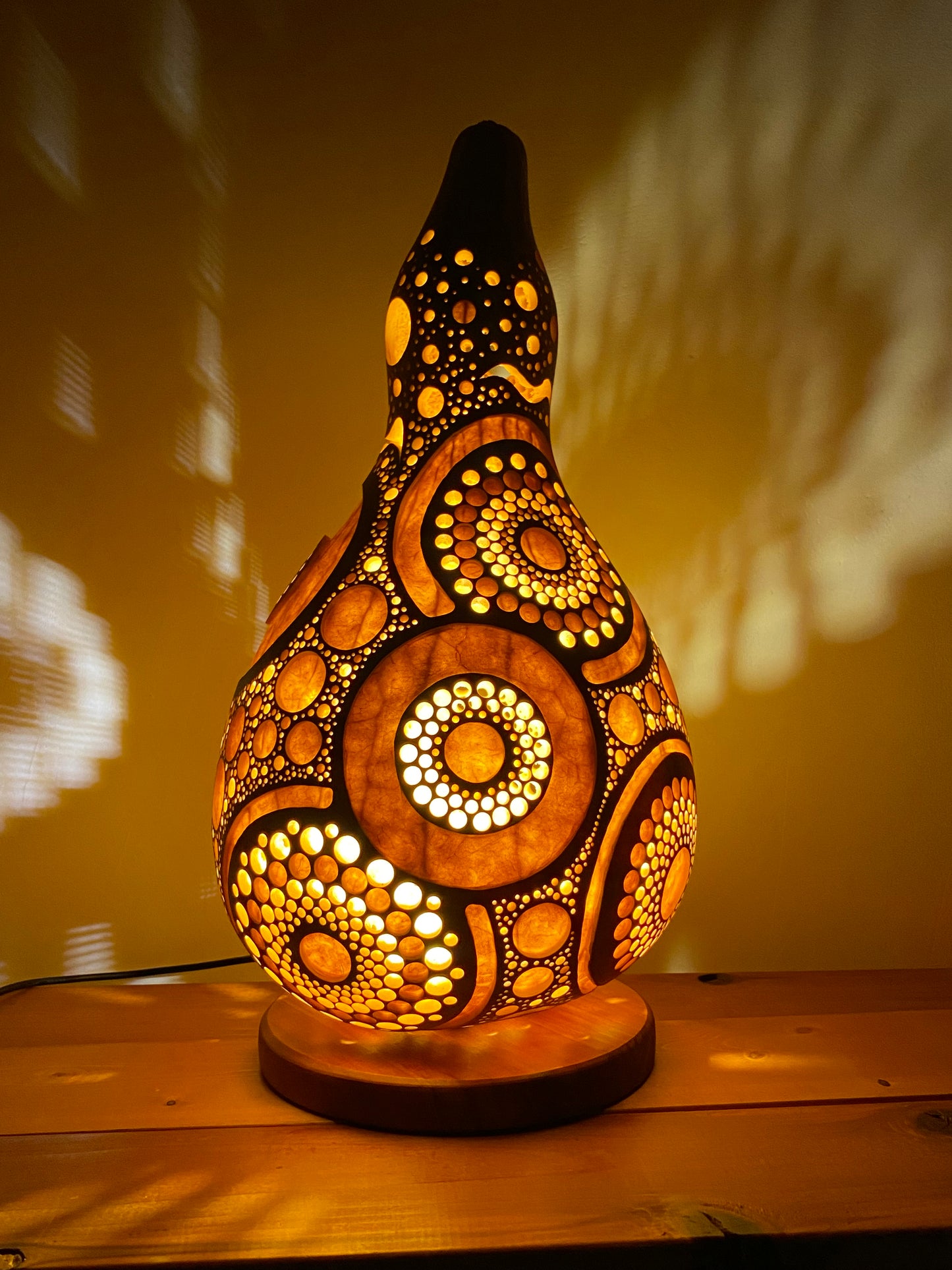 #241108 Gourd lamp ひょうたんランプ