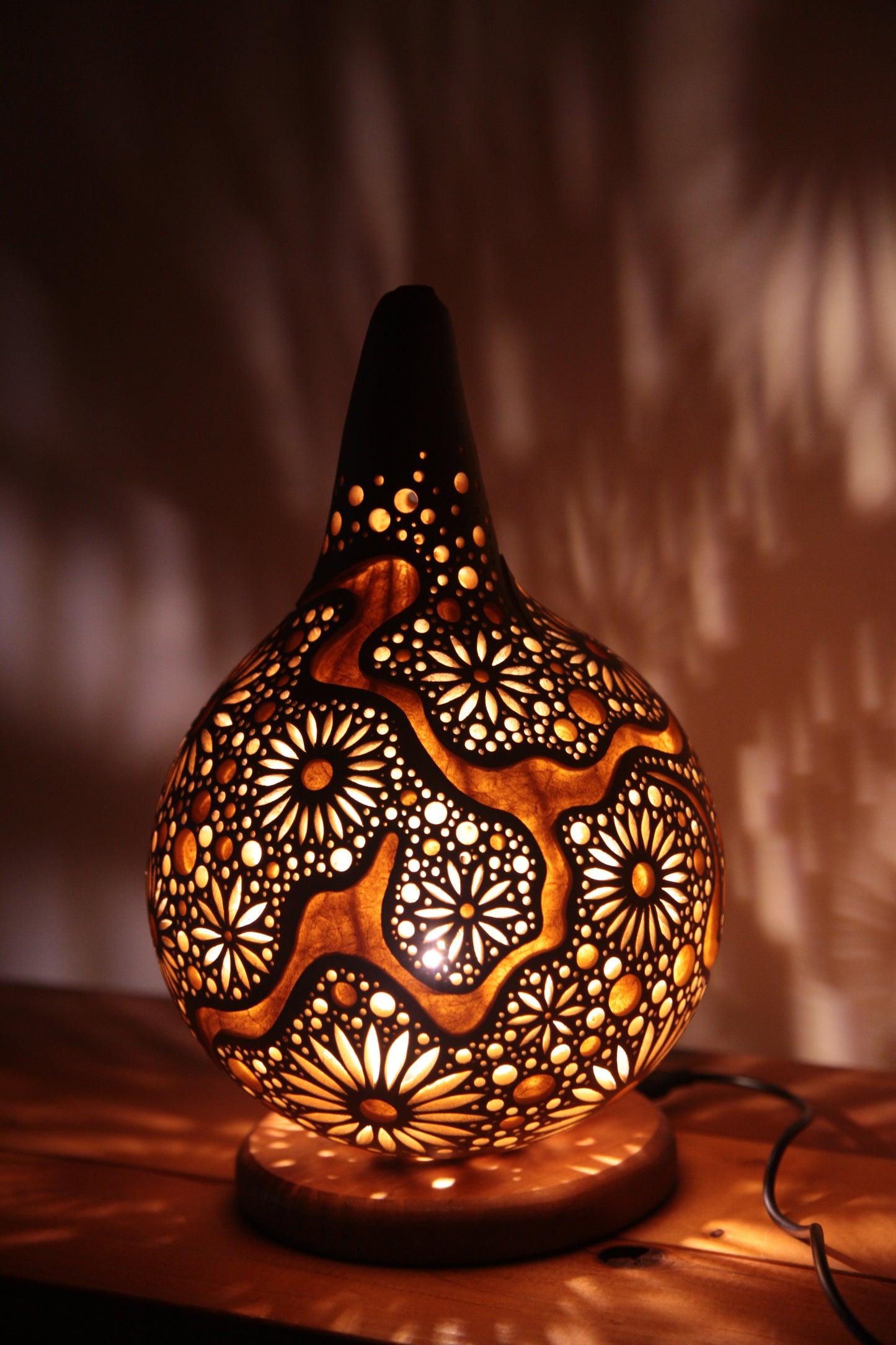 #230706Gourd lamp ひょうたんランプ