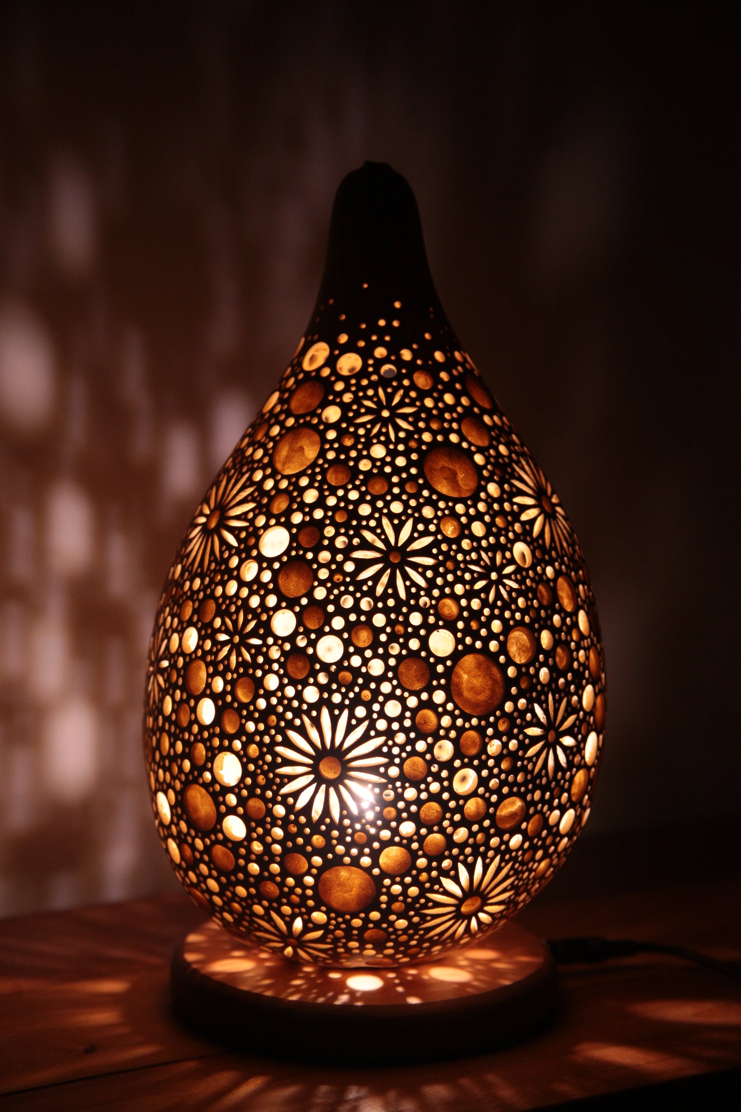 #230506Gourd lamp ひょうたんランプ