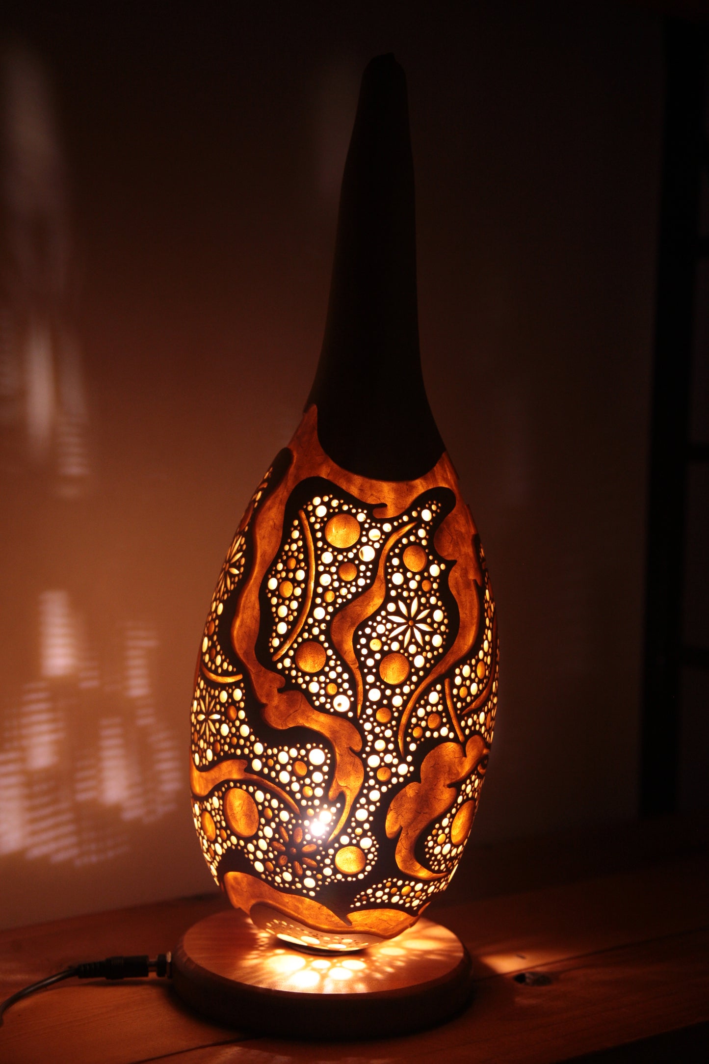 #230424Gourd lamp ひょうたんランプ