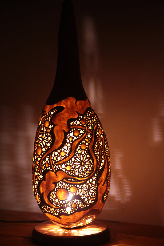 #230424Gourd lamp ひょうたんランプ