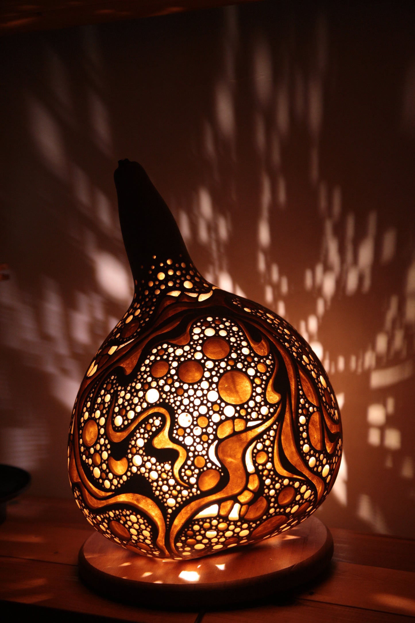 #230411Gourd lamp ひょうたんランプ