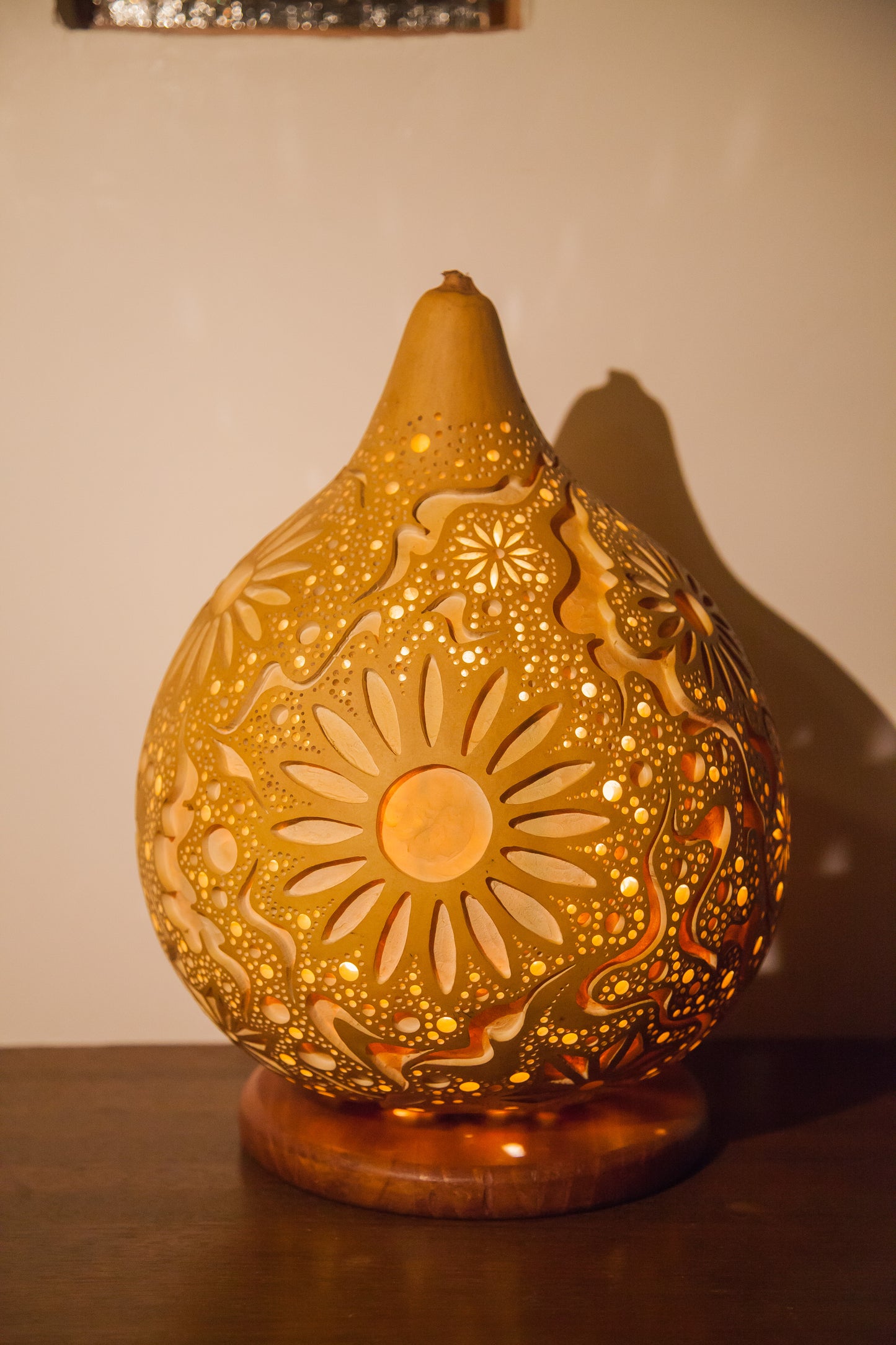 #230709Gourd lamp ひょうたんランプ