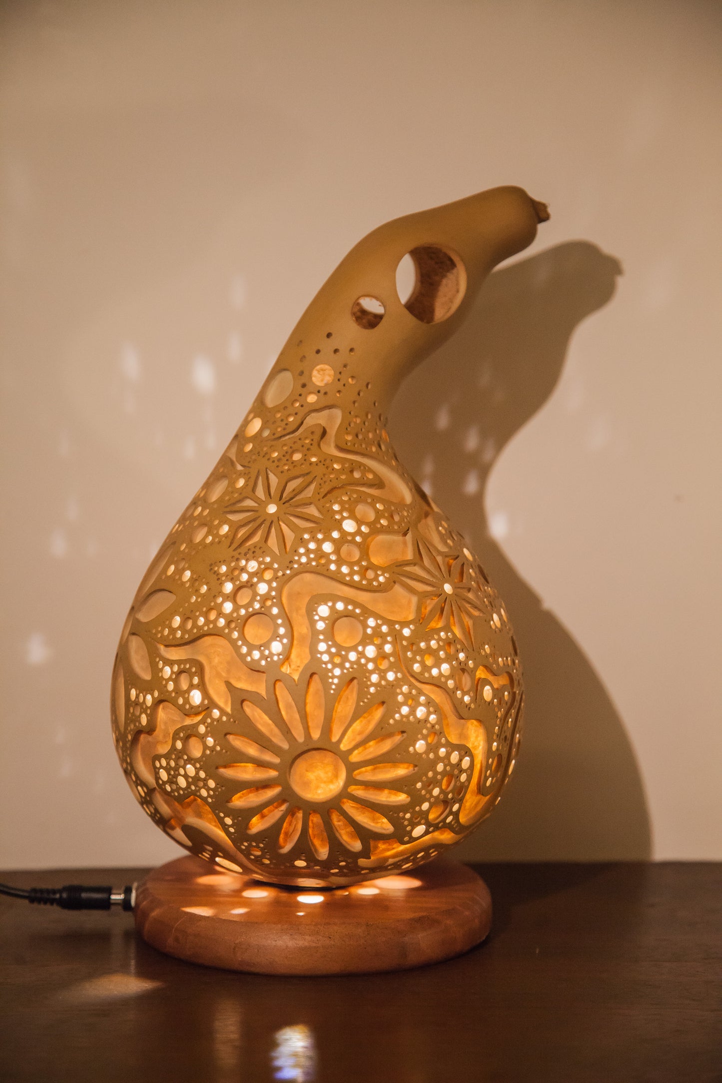 #230705Gourd lamp ひょうたんランプ