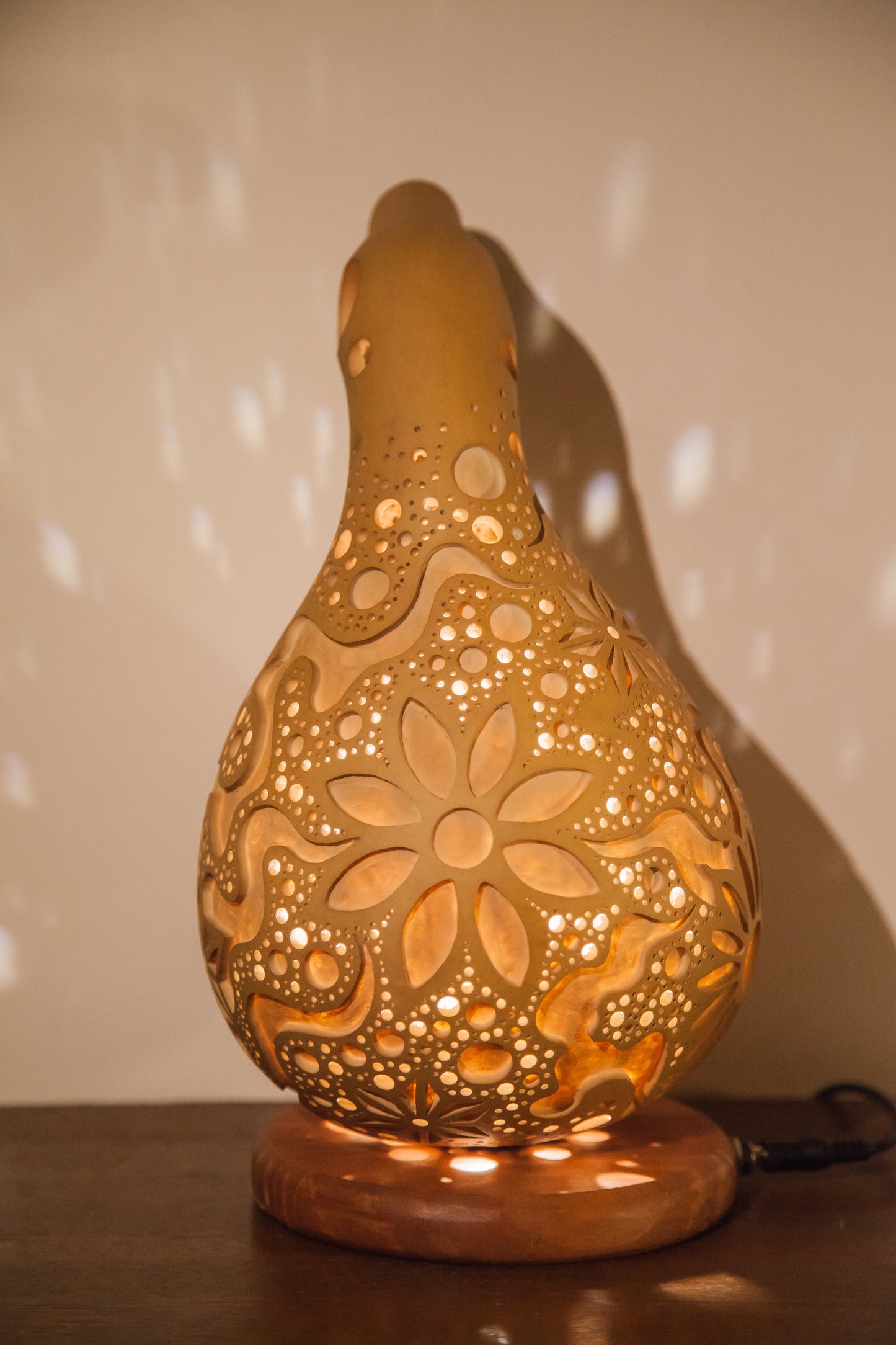 #230705Gourd lamp ひょうたんランプ