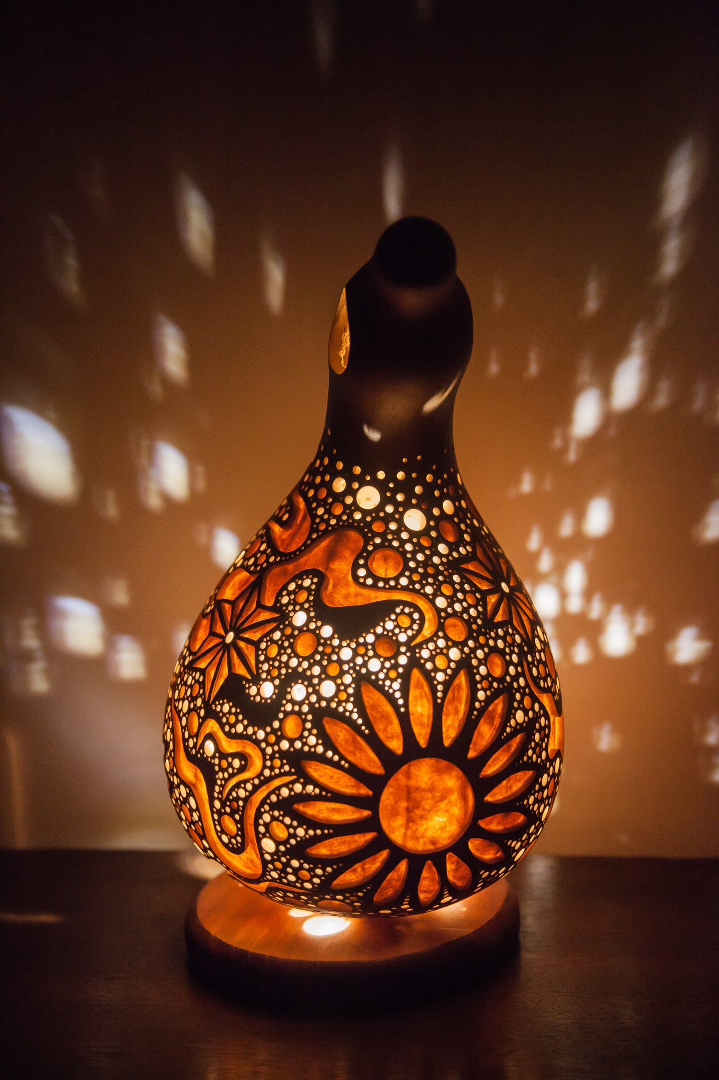 #230705Gourd lamp ひょうたんランプ