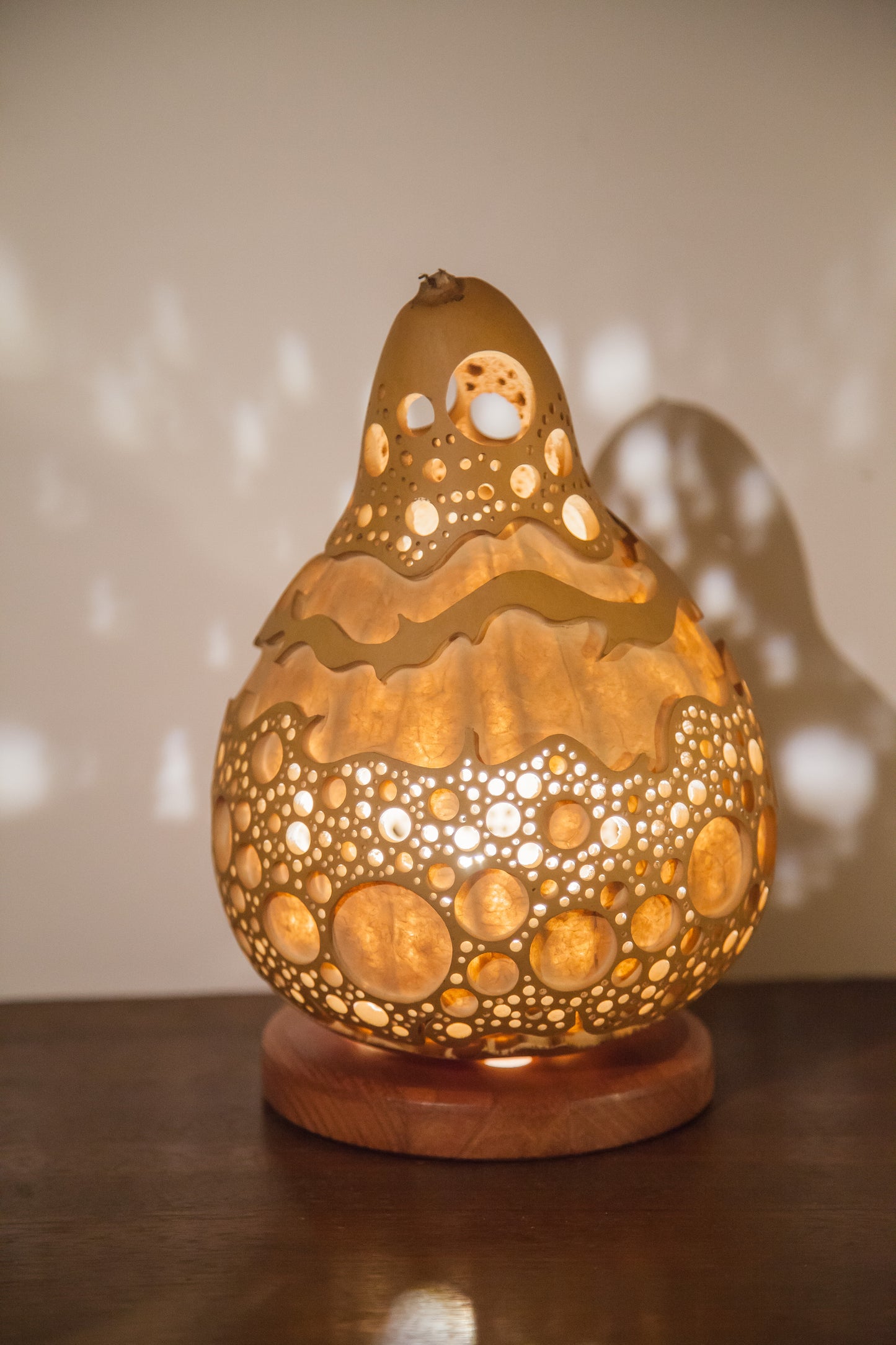 #230715Gourd lamp ひょうたんランプ