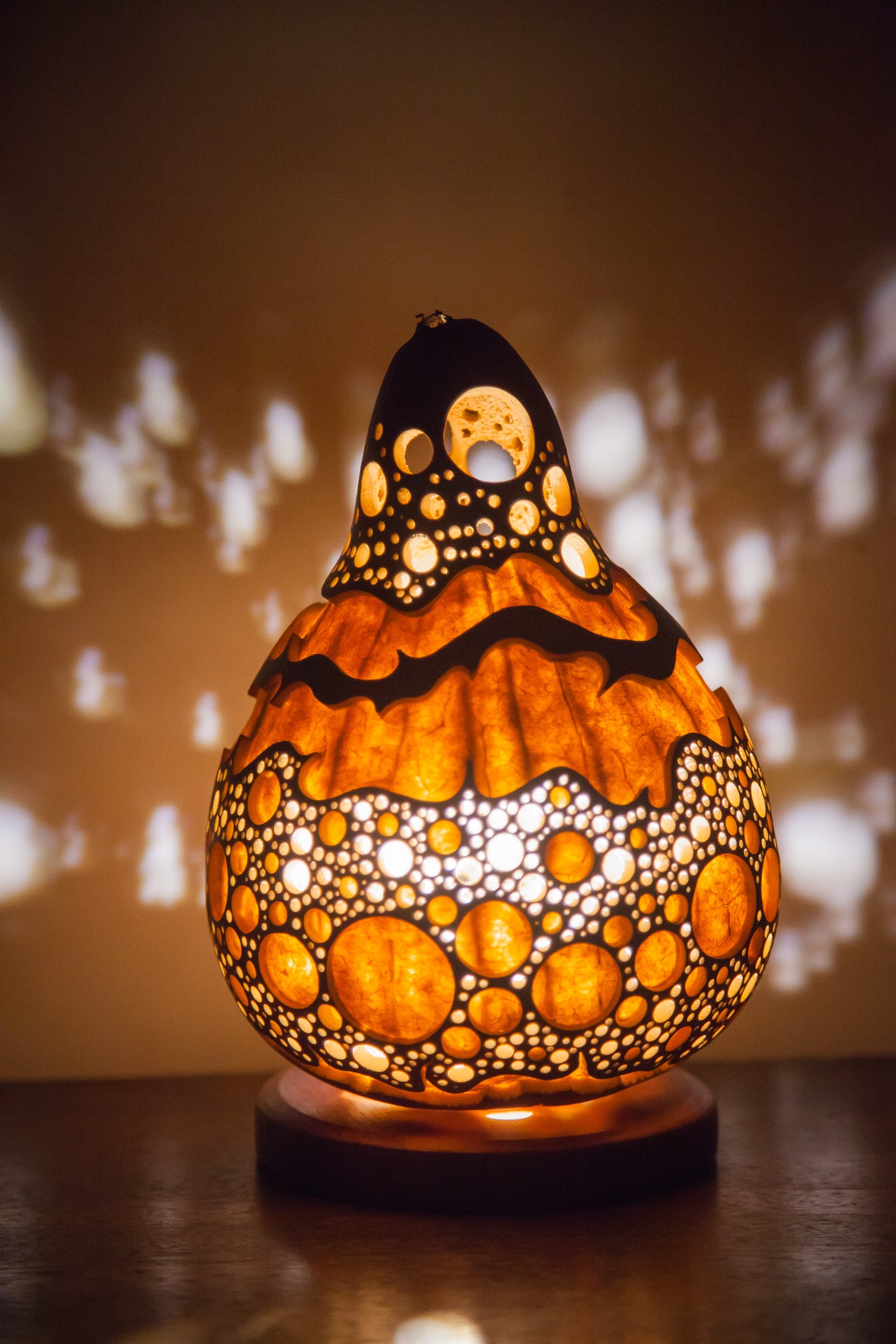 #230715Gourd lamp ひょうたんランプ