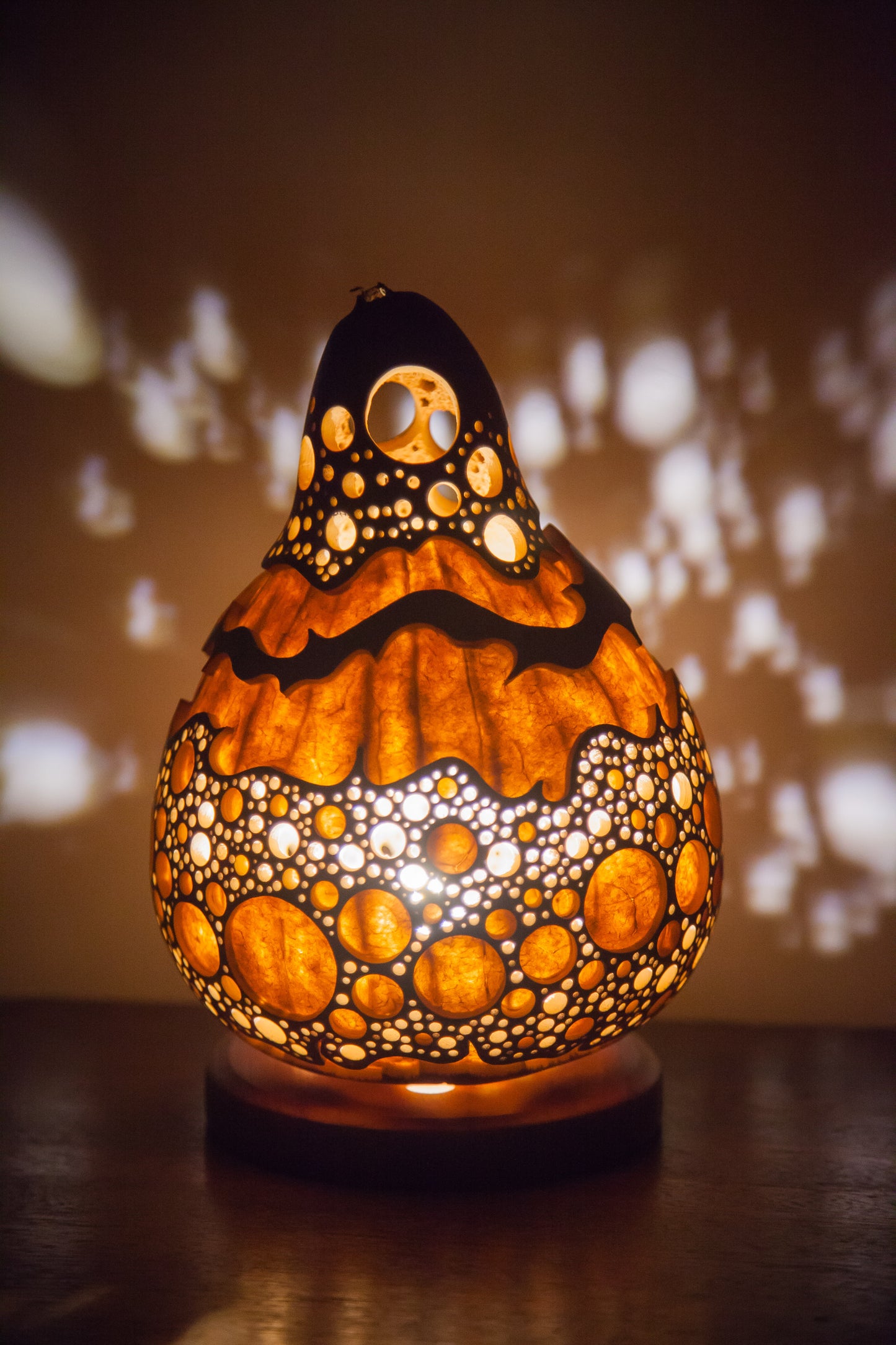 #230715Gourd lamp ひょうたんランプ