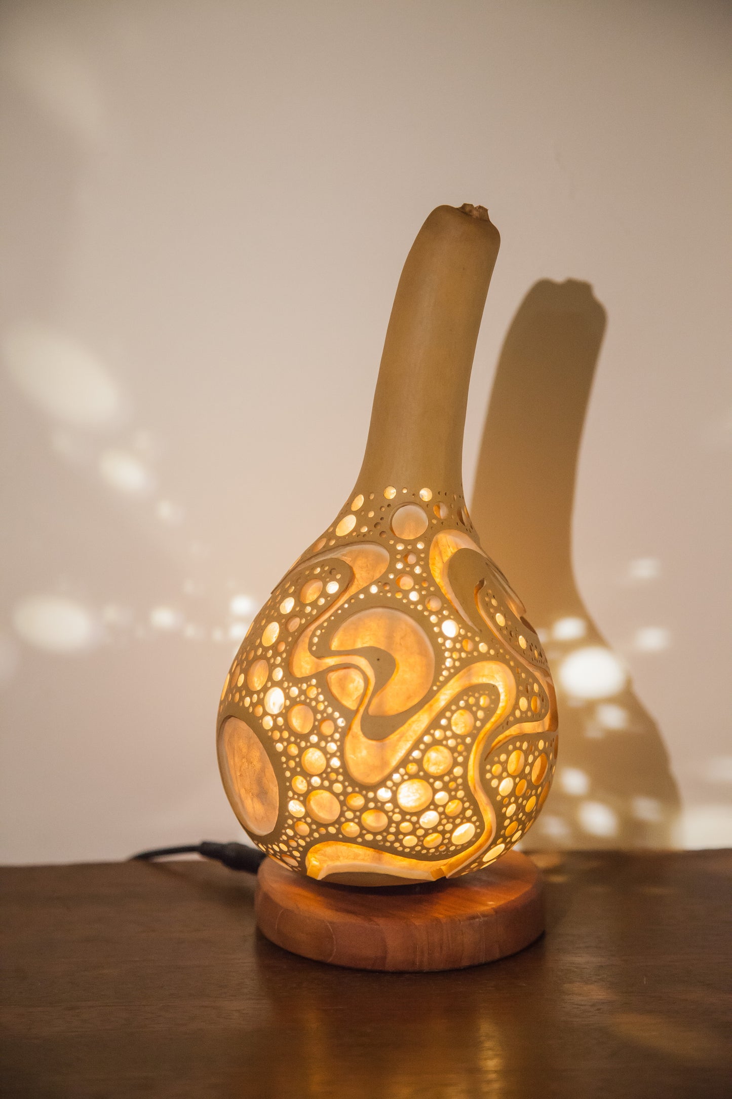 #230714Gourd lamp ひょうたんランプ