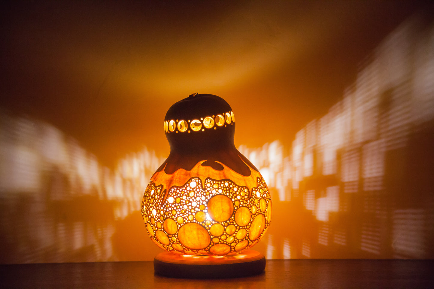 #230712Gourd lamp ひょうたんランプ