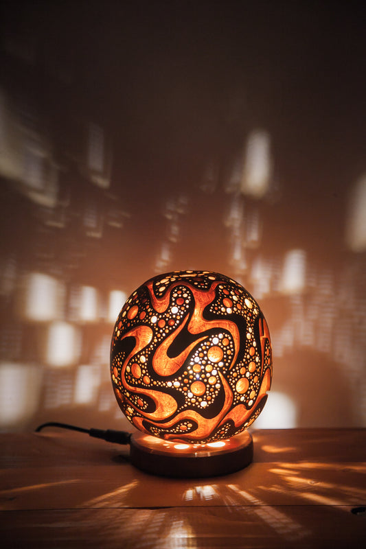 Gourd lamp ひょうたんランプ #231022