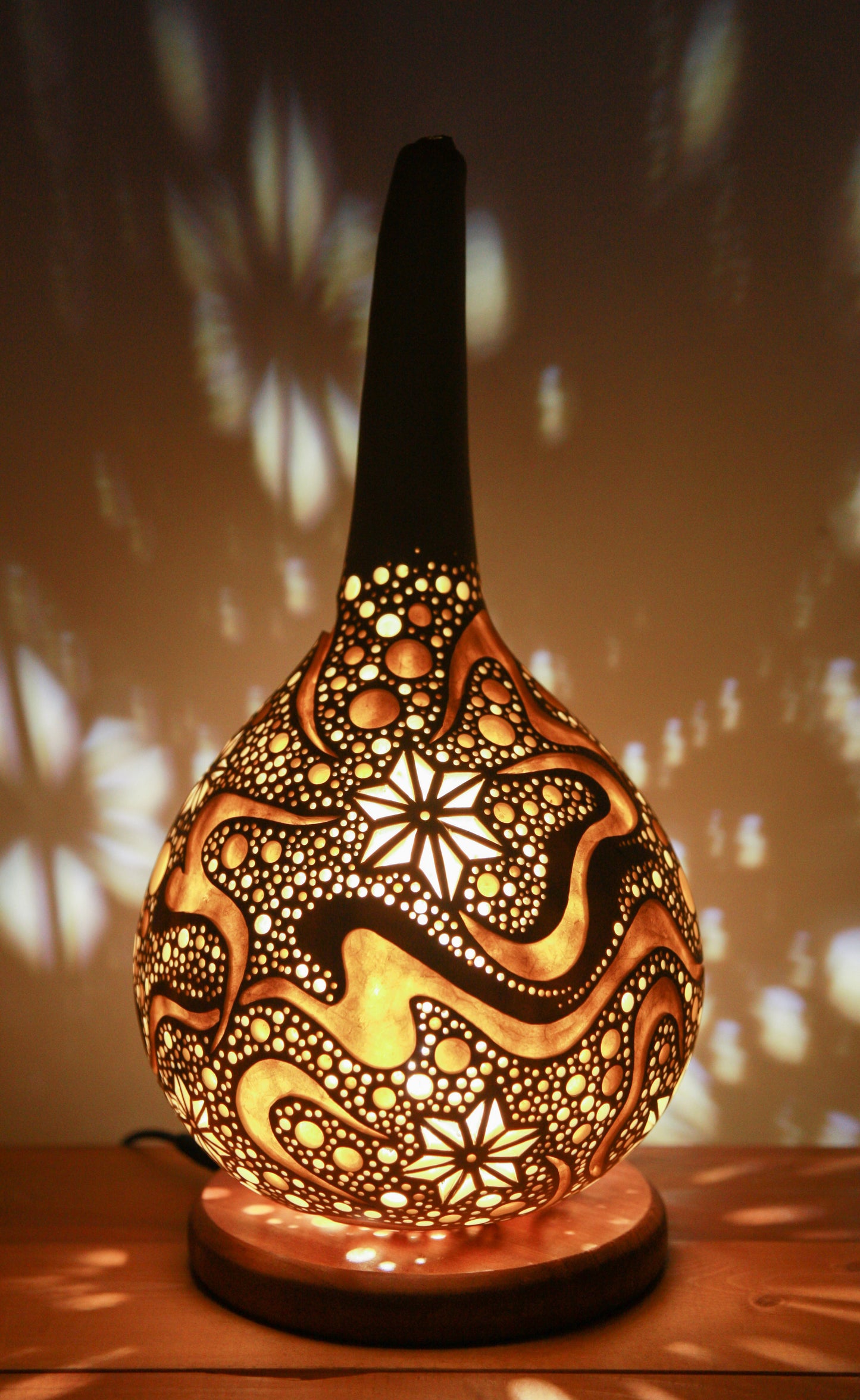 #231101 Gourd lamp ひょうたんランプ