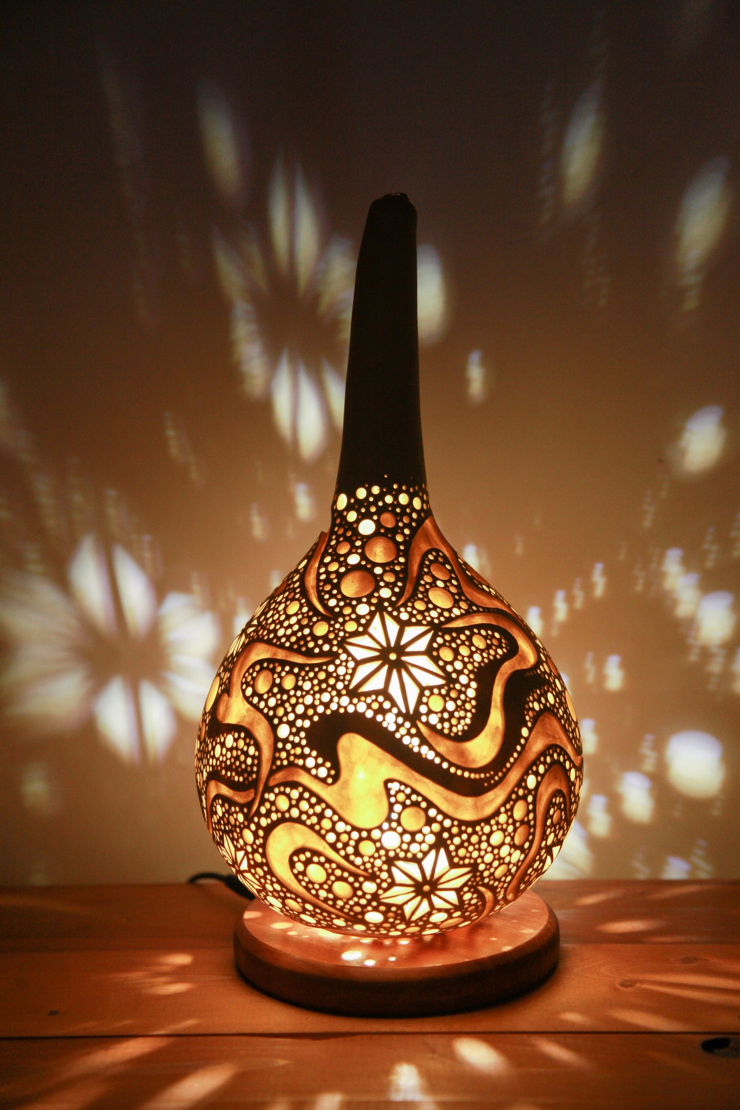 #231101 Gourd lamp ひょうたんランプ