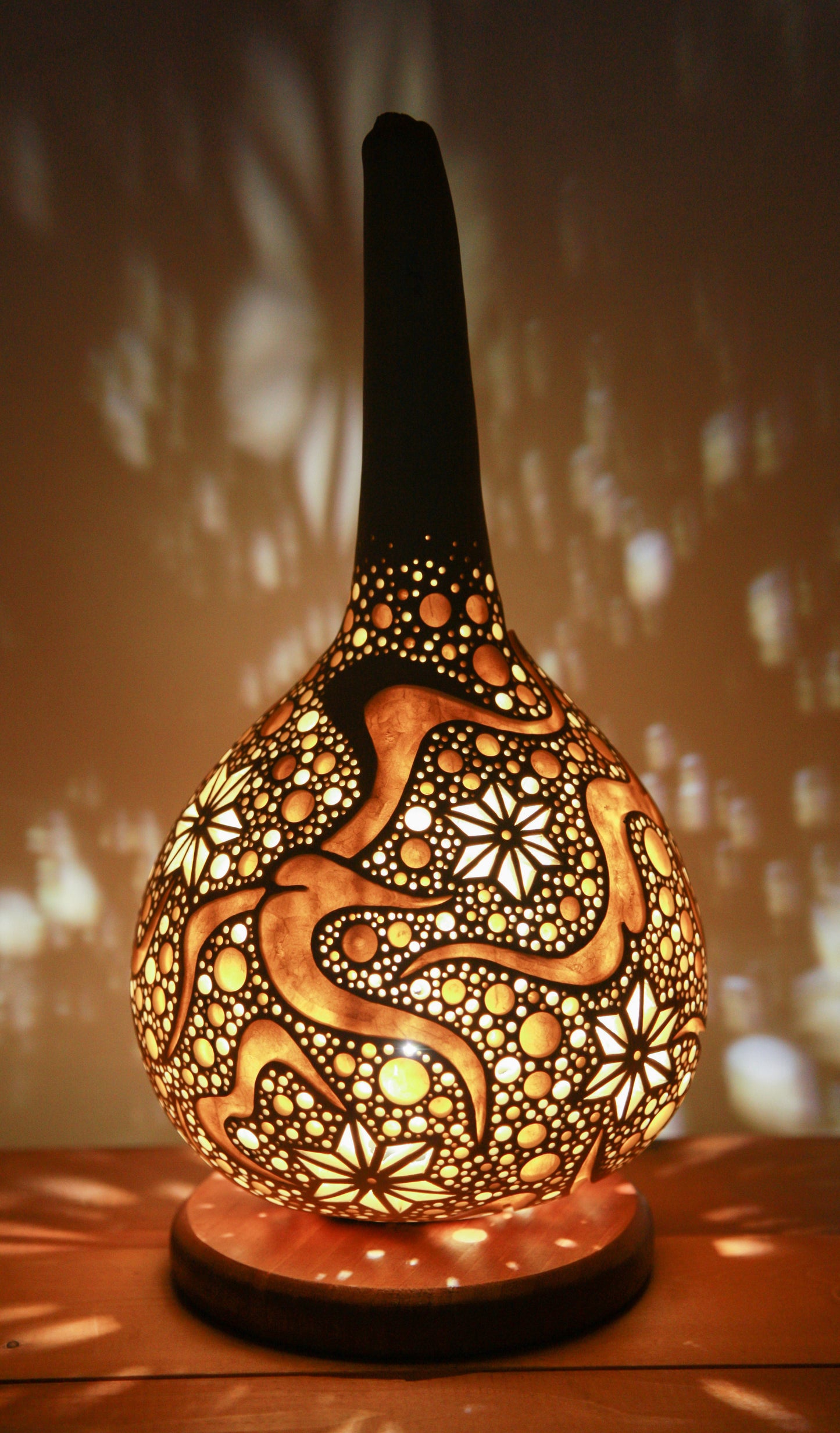 #231101 Gourd lamp ひょうたんランプ