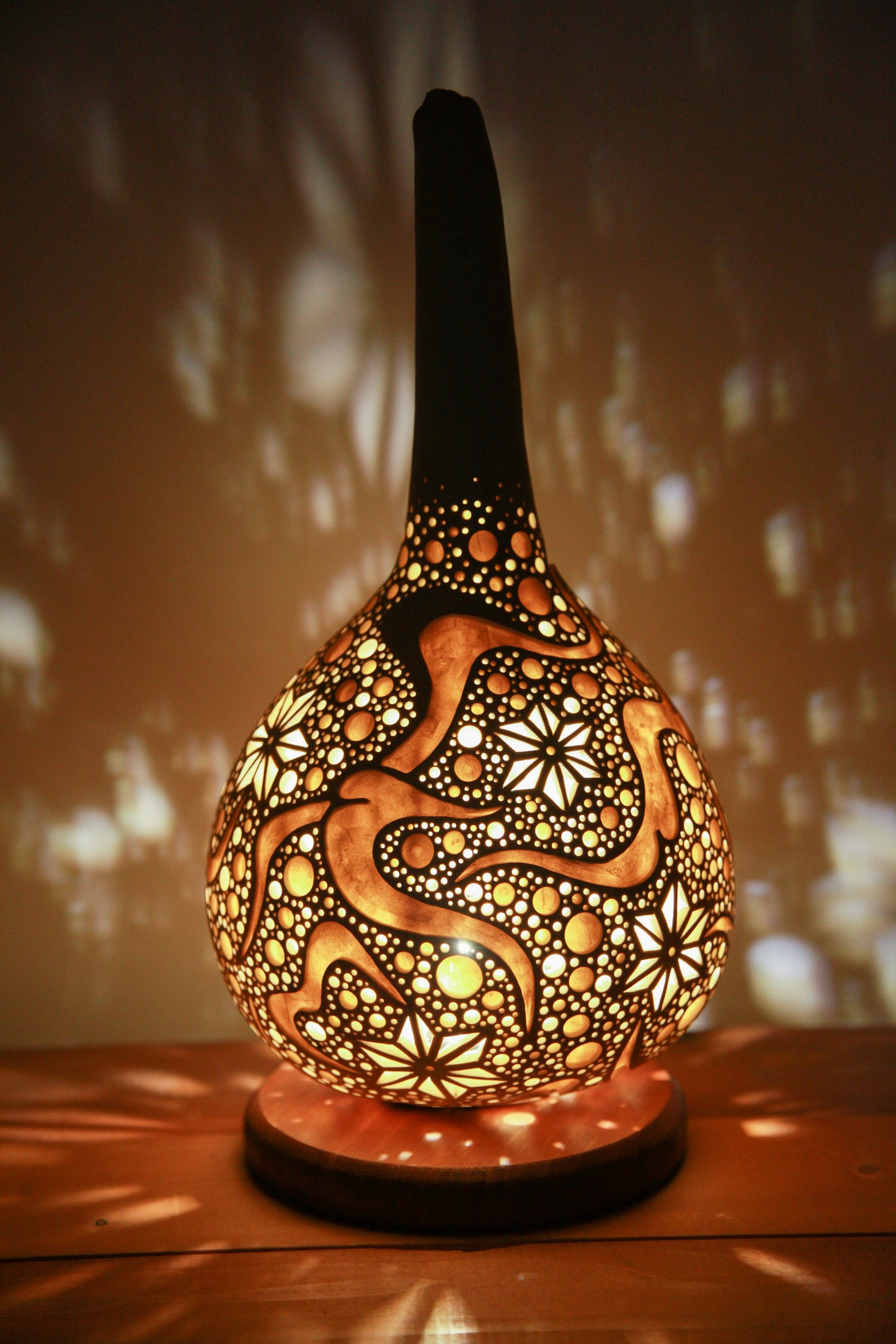 #231101 Gourd lamp ひょうたんランプ