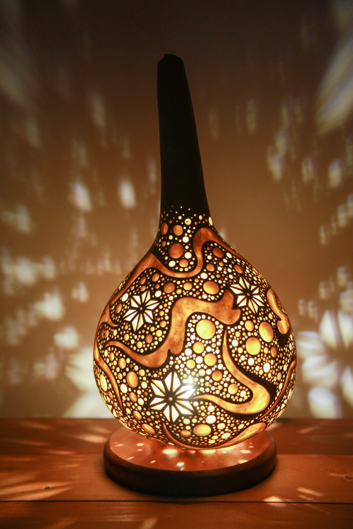 #231101 Gourd lamp ひょうたんランプ