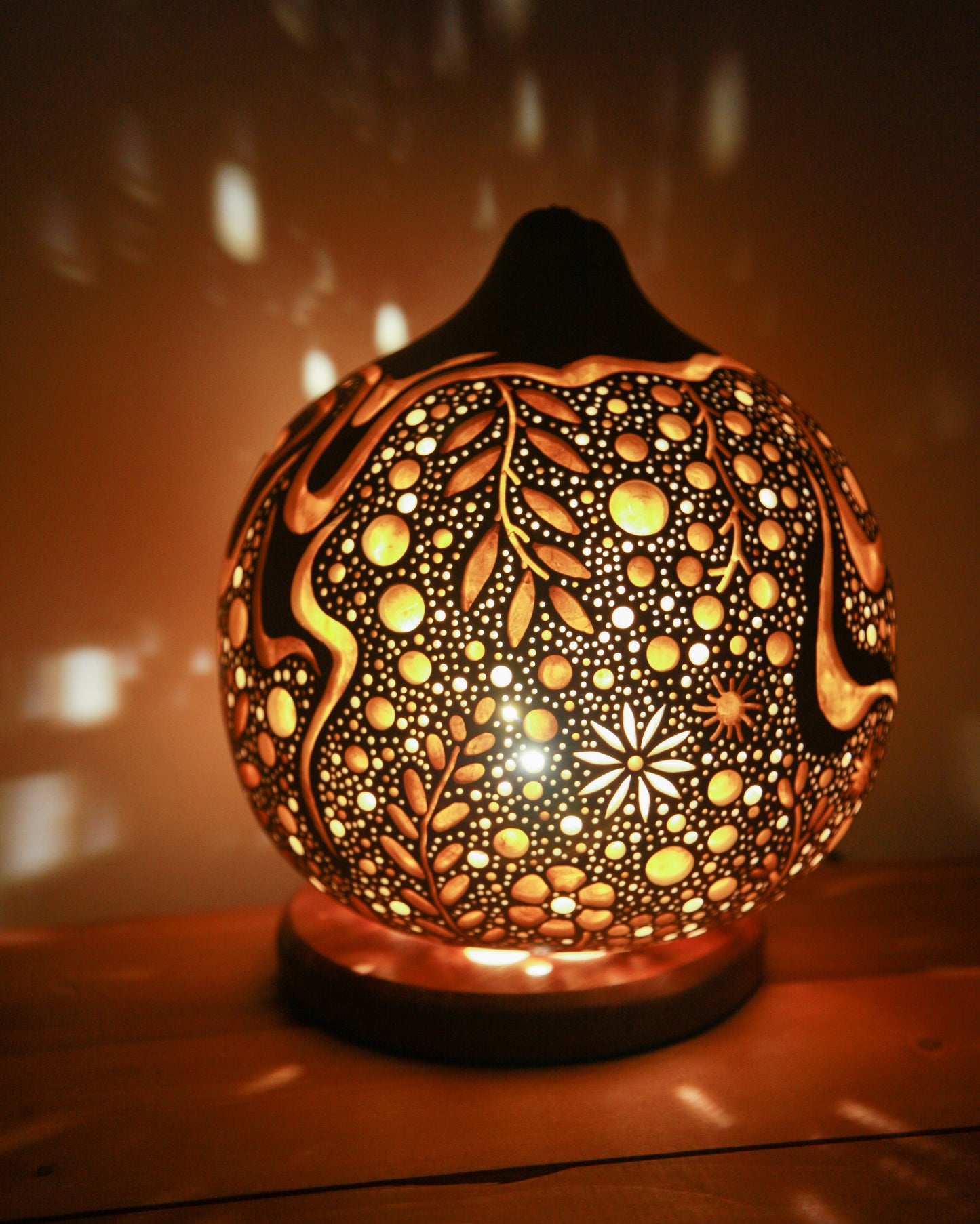 #231102 Gourd lamp ひょうたんランプ