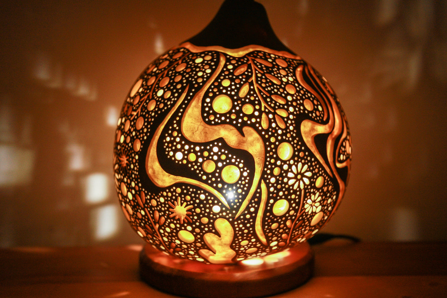 #231102 Gourd lamp ひょうたんランプ