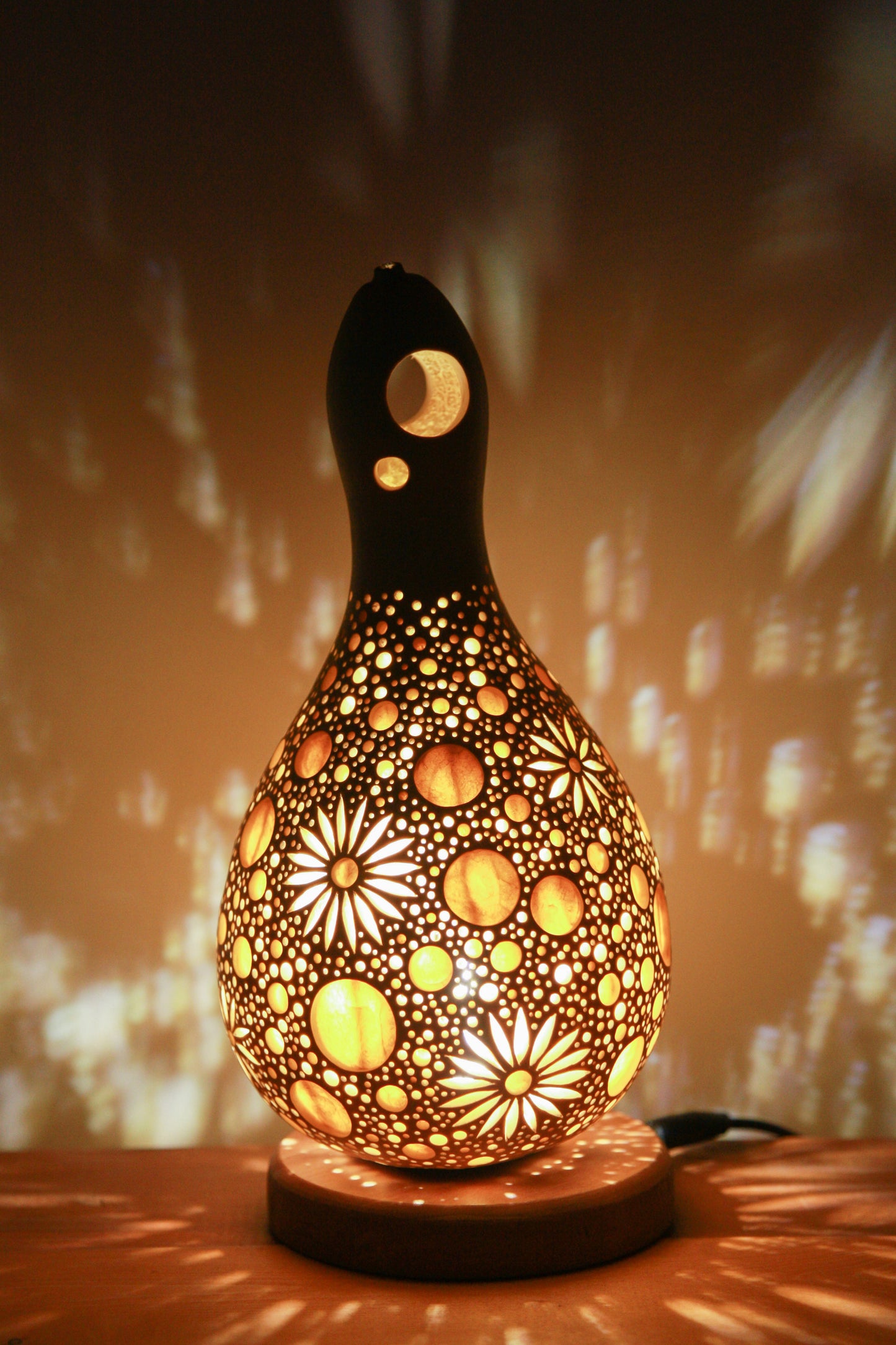 #231103 Gourd lamp ひょうたんランプ