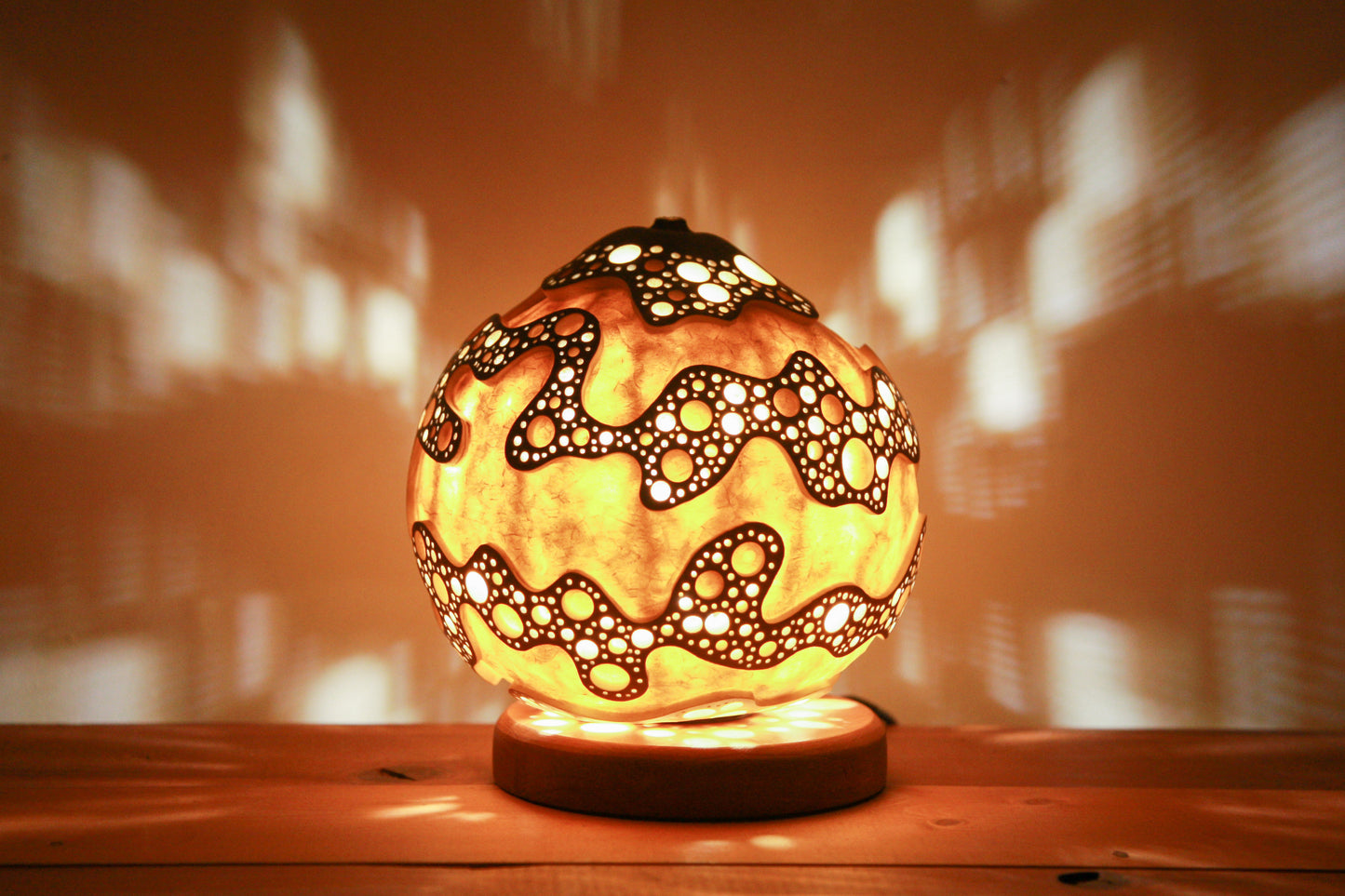 #231104 Gourd lamp ひょうたんランプ