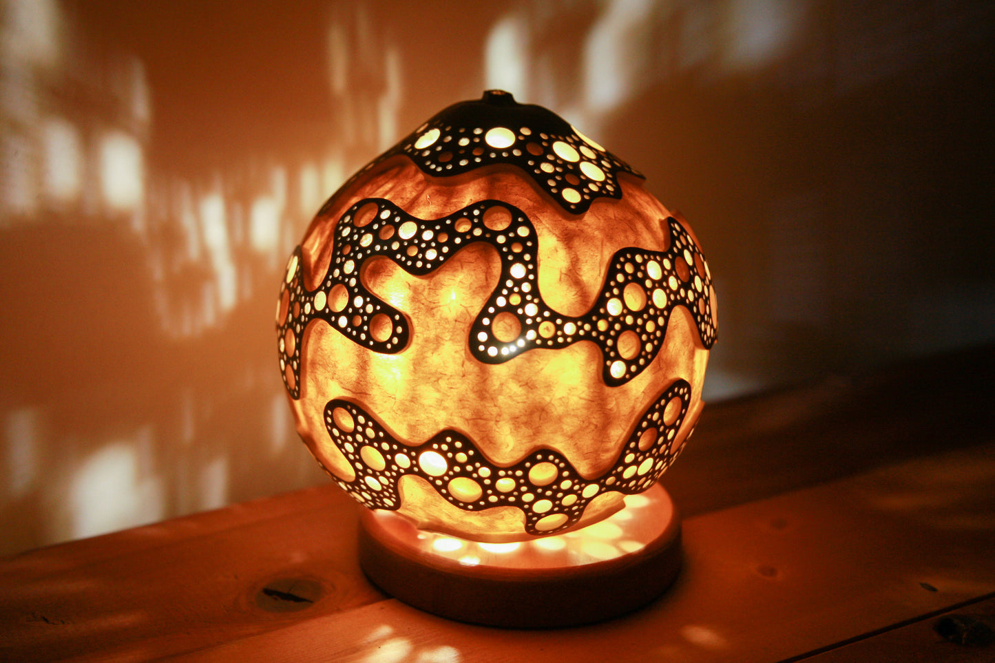 #231104 Gourd lamp ひょうたんランプ