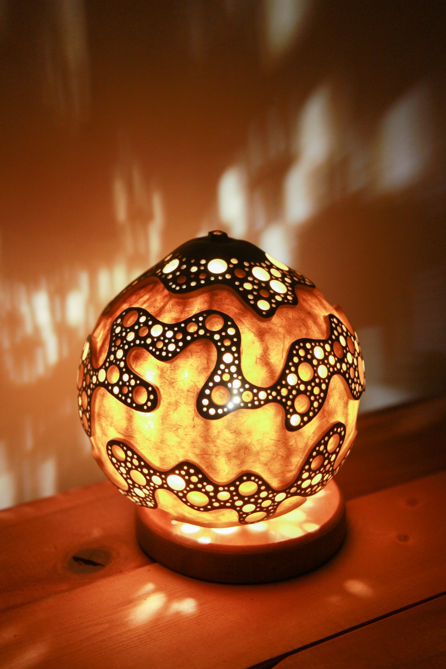 #231104 Gourd lamp ひょうたんランプ