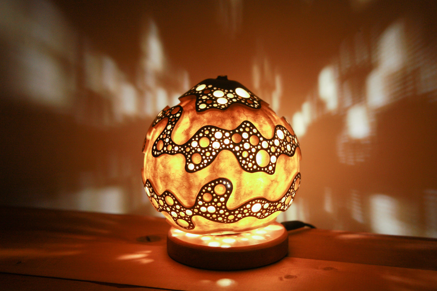 #231104 Gourd lamp ひょうたんランプ