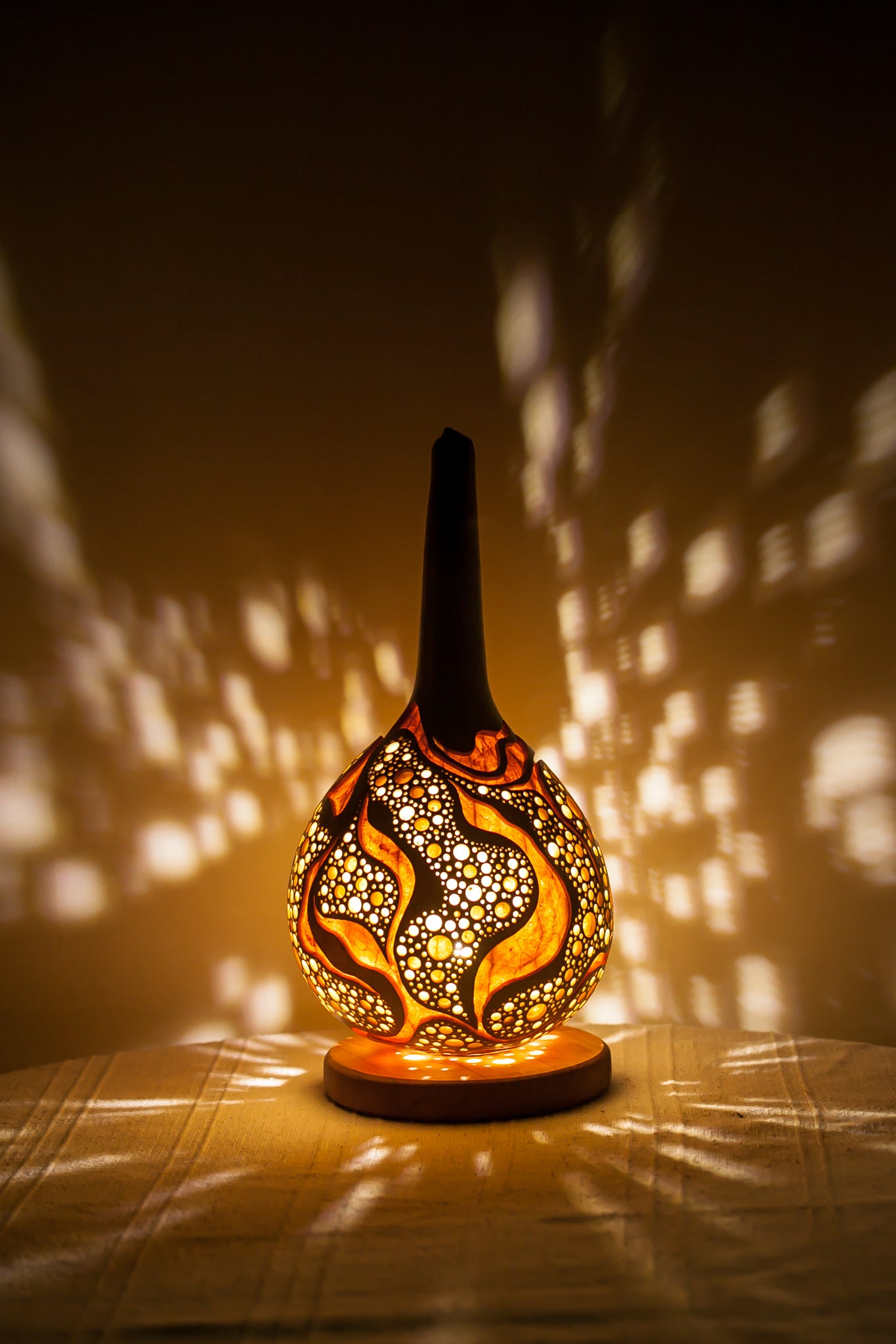 Gourd lamp ひょうたんランプ #31101