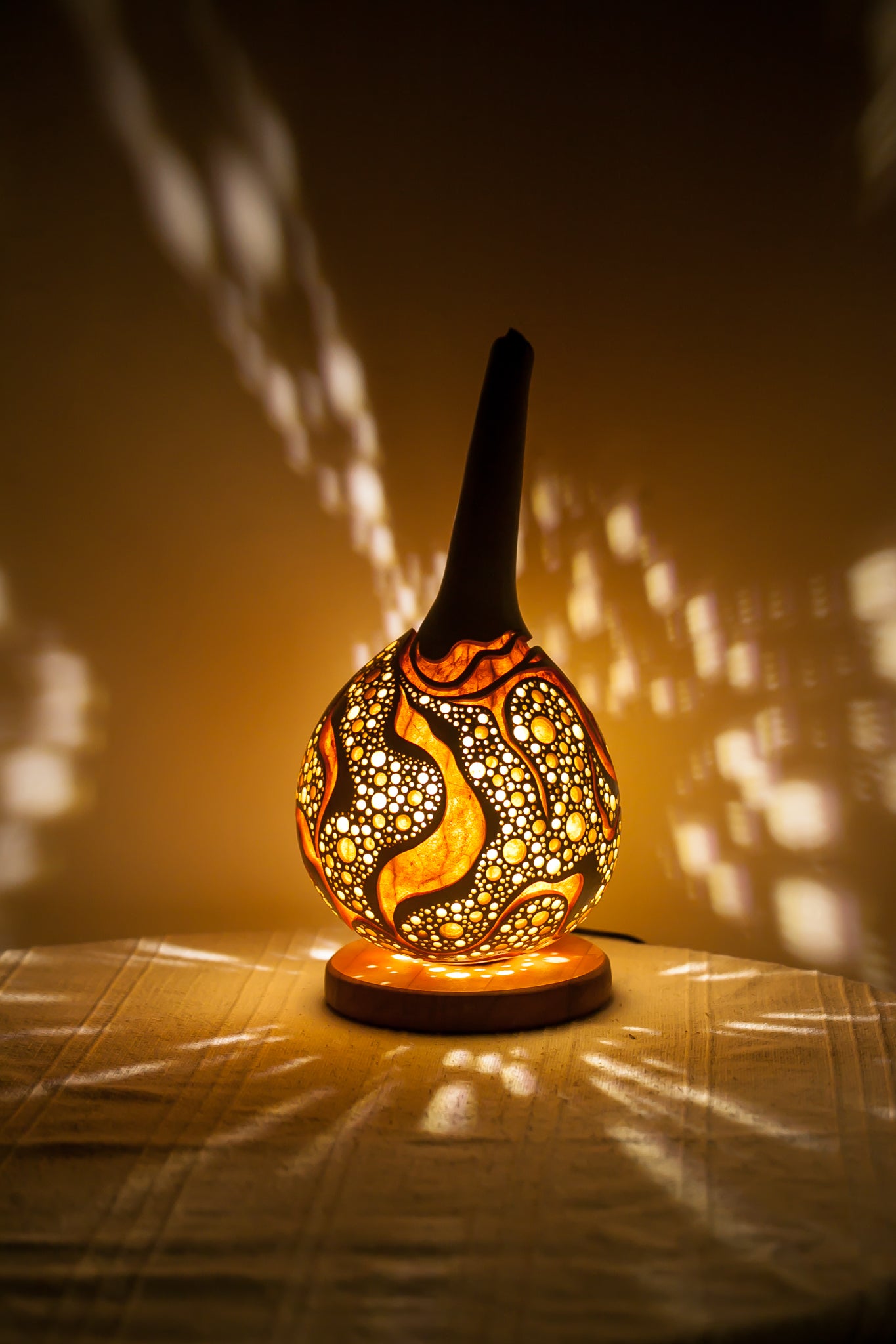 Gourd lamp ひょうたんランプ #31101