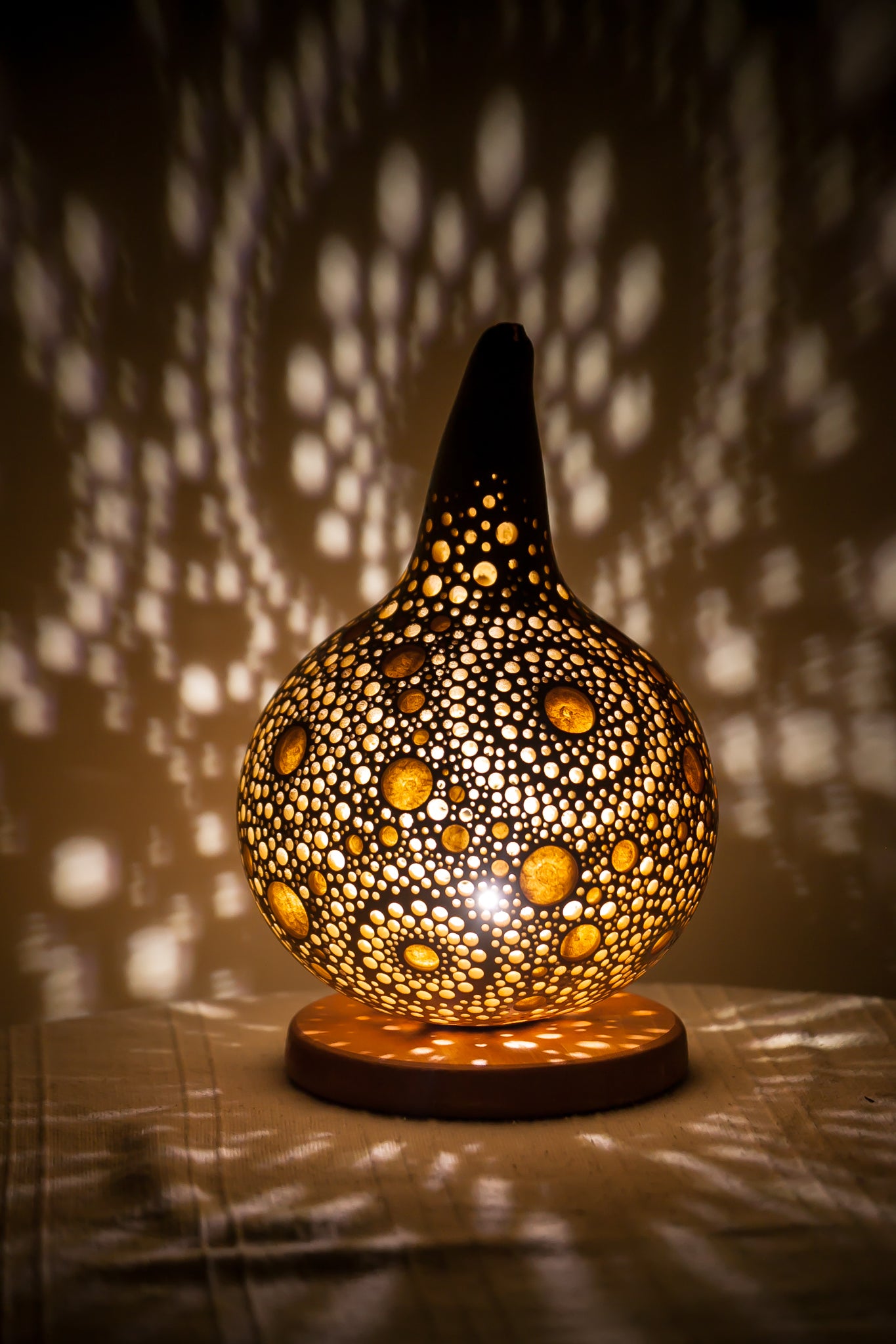 Gourd lamp ひょうたんランプ  #31102