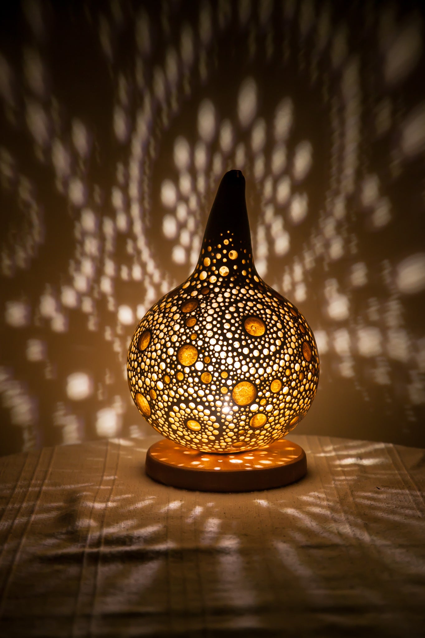 Gourd lamp ひょうたんランプ  #31102