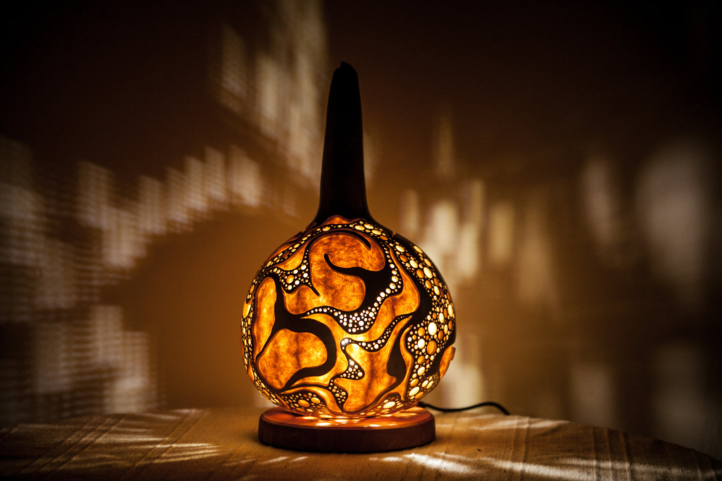 Gourd lamp ひょうたんランプ #31103