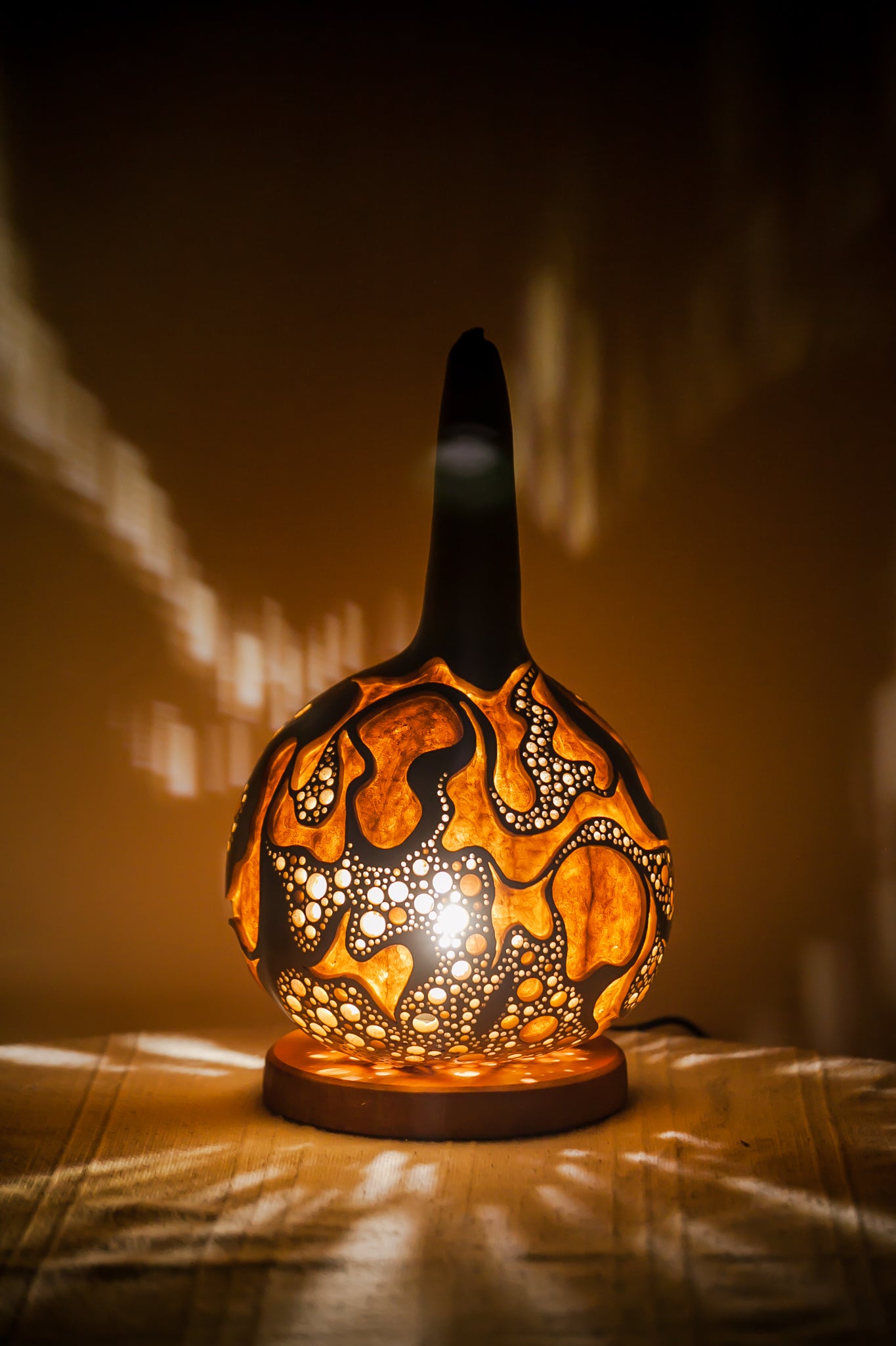 Gourd lamp ひょうたんランプ #31103