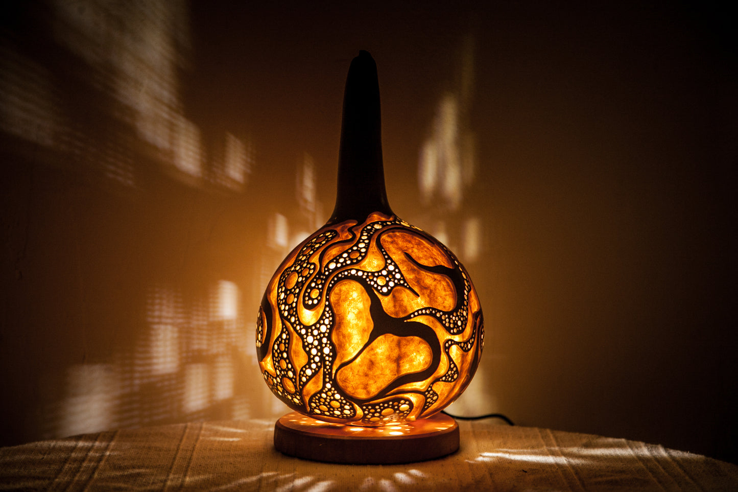 Gourd lamp ひょうたんランプ #31103