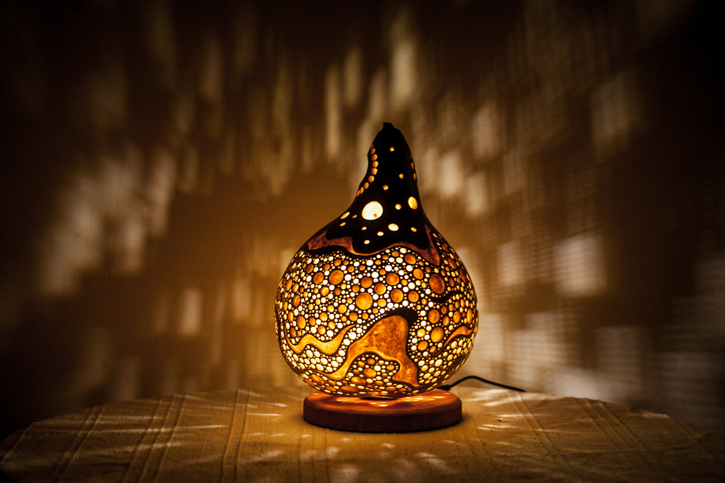 Gourd lamp ひょうたんランプ #31104