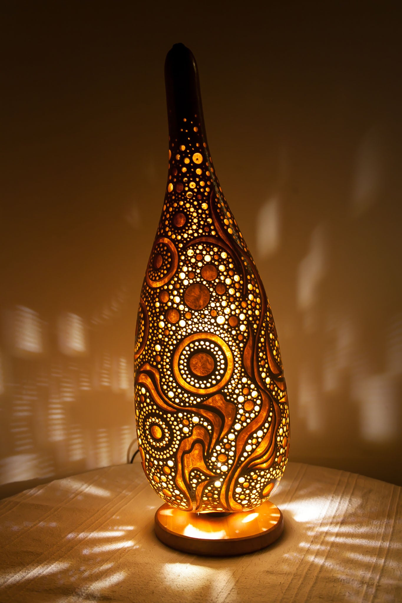 Gourd lamp ひょうたんランプ #31025