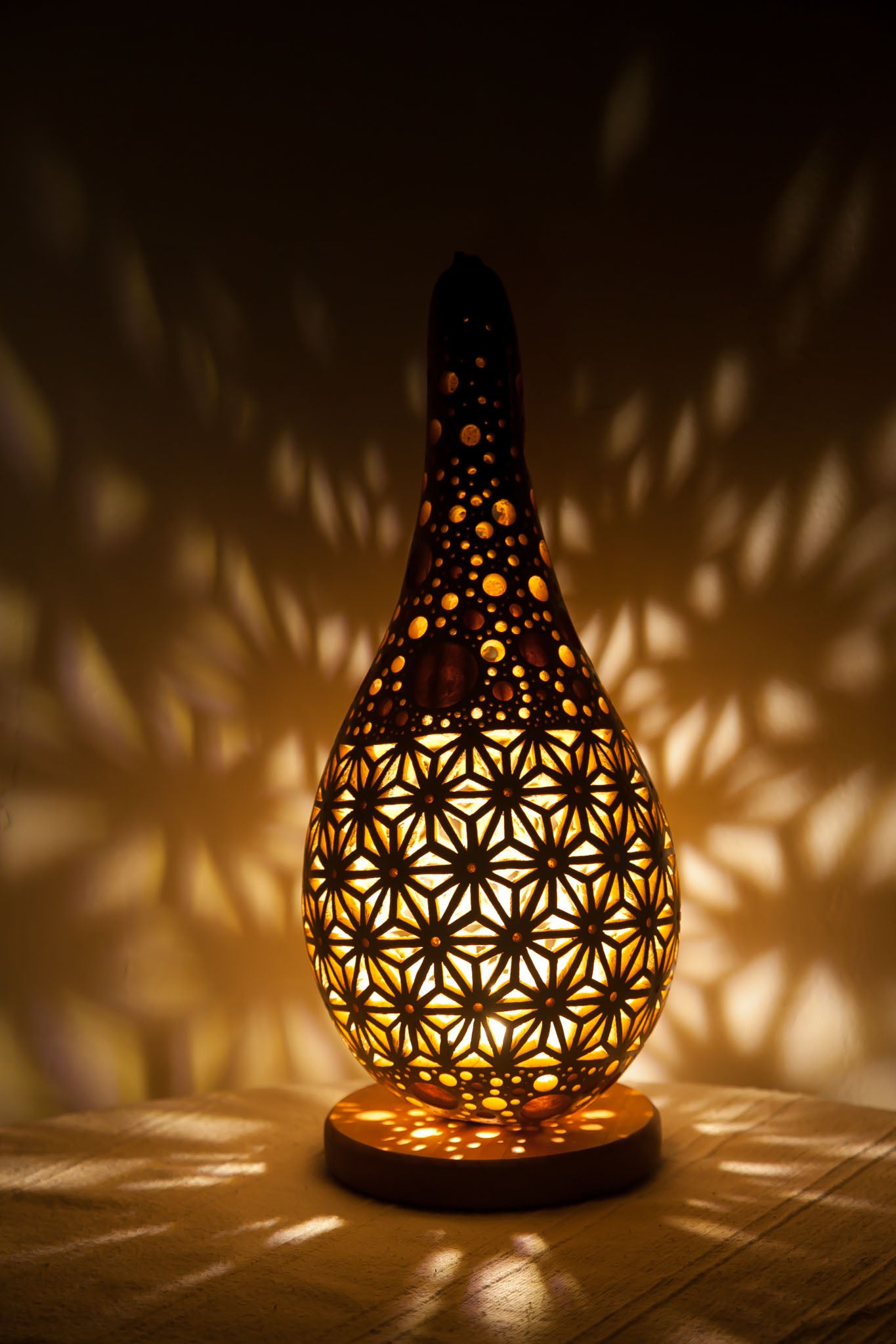 Gourd lamp ひょうたんランプ #31024