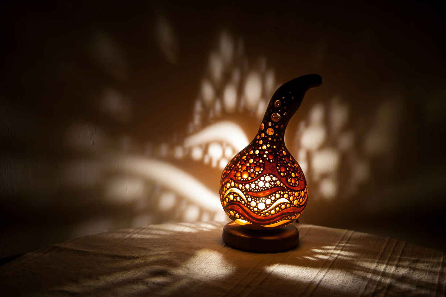 Gourd lamp ひょうたんランプ#31023